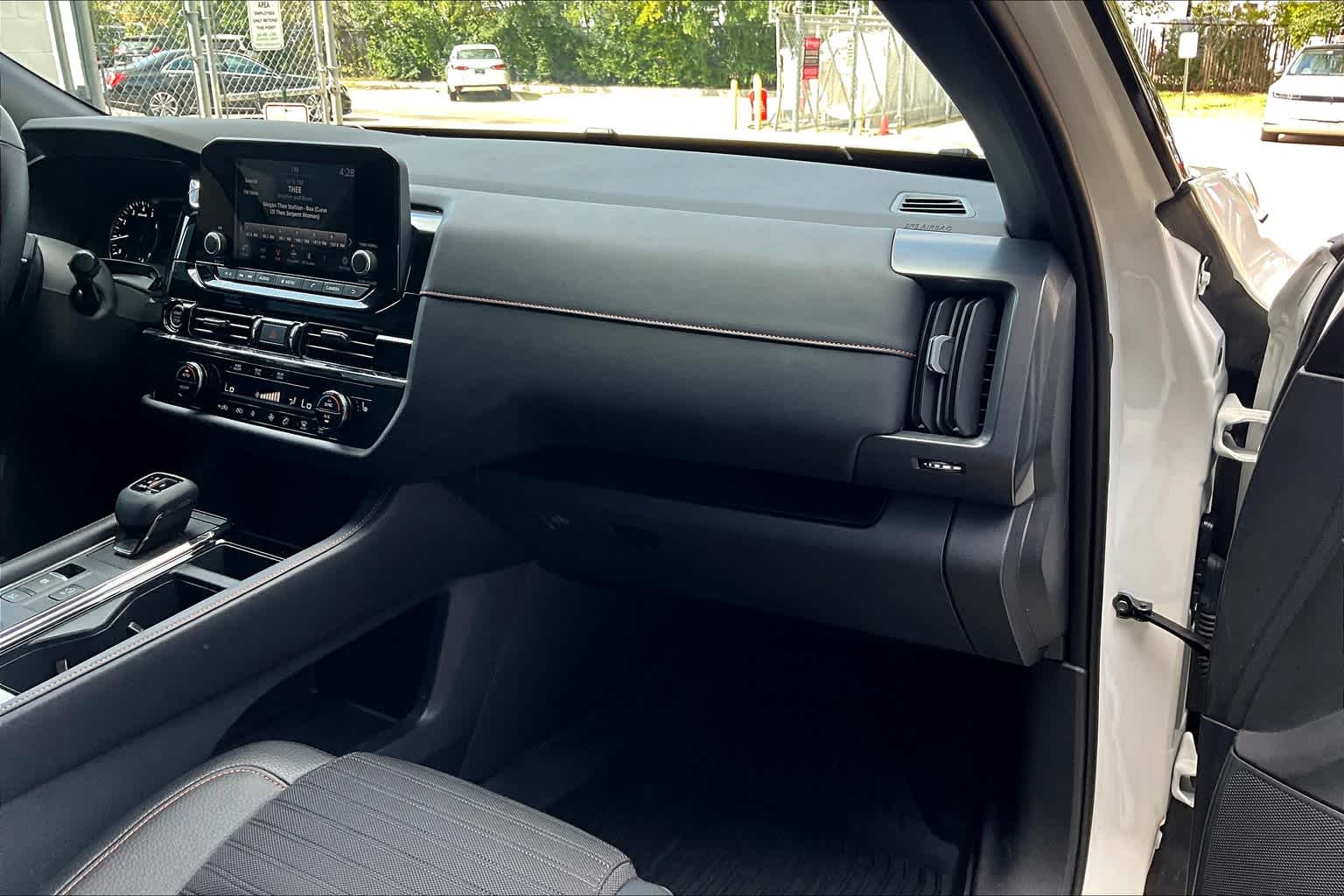 2023 Nissan Pathfinder Rock Creek 2T WHT BLK ROOF at AutoNation USA Katy