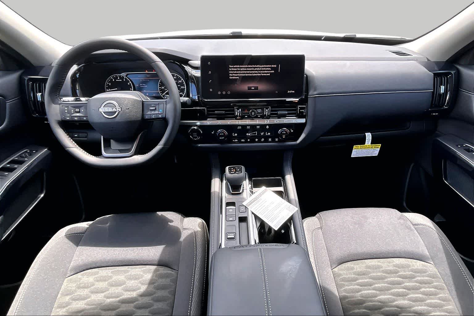 2026 Nissan Pathfinder SV Everest White Pearl Tricoat at Sterling McCall Nissan