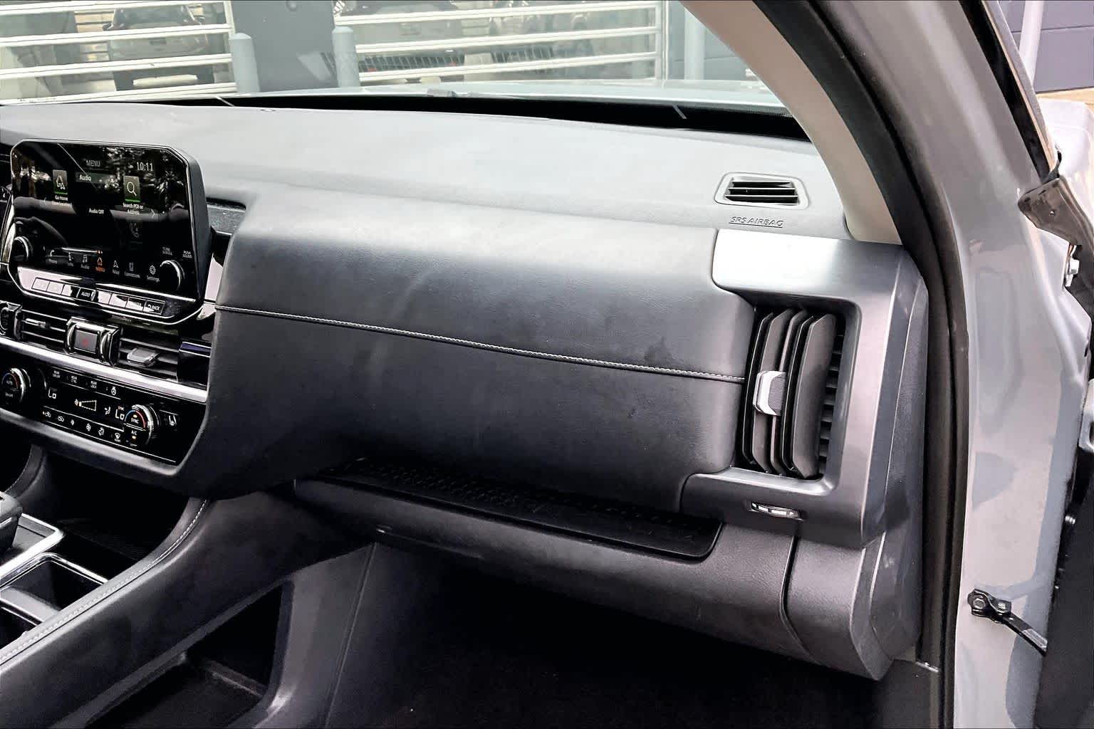 2023 Nissan Pathfinder SL Solid Gray/Super Black at Texan GMC Buick