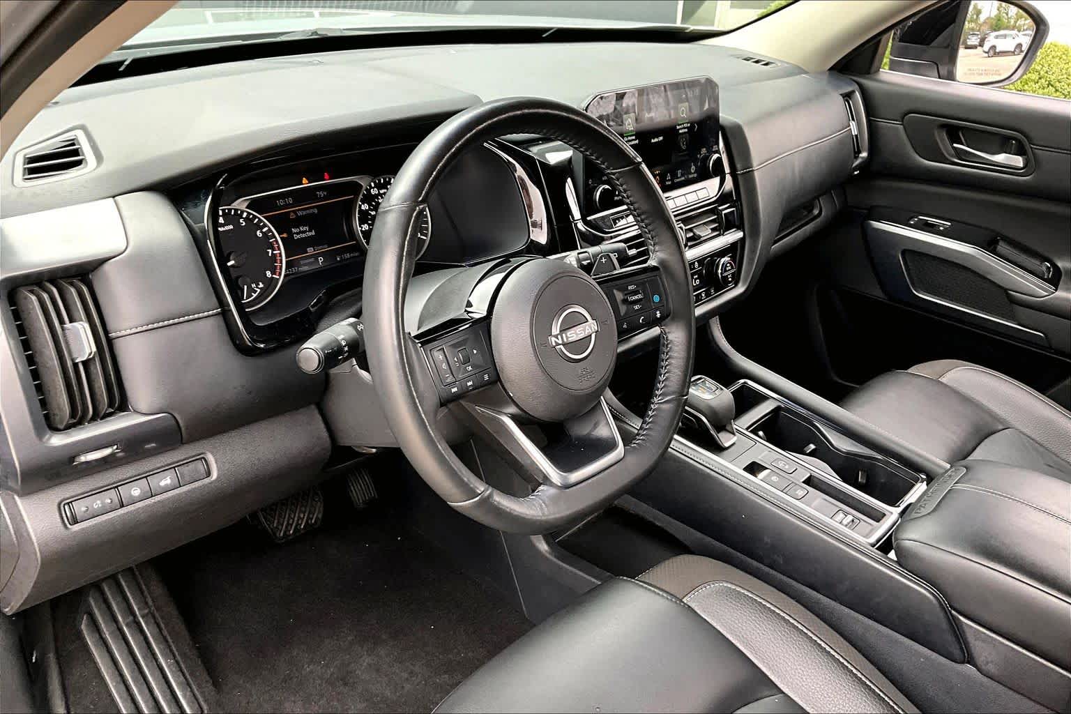 2023 Nissan Pathfinder SL Solid Gray/Super Black at Texan GMC Buick