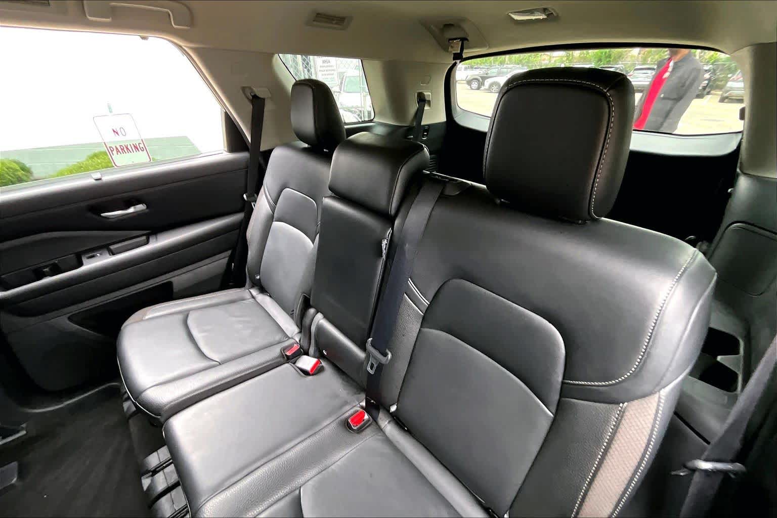 2023 Nissan Pathfinder SL Solid Gray/Super Black at Texan GMC Buick