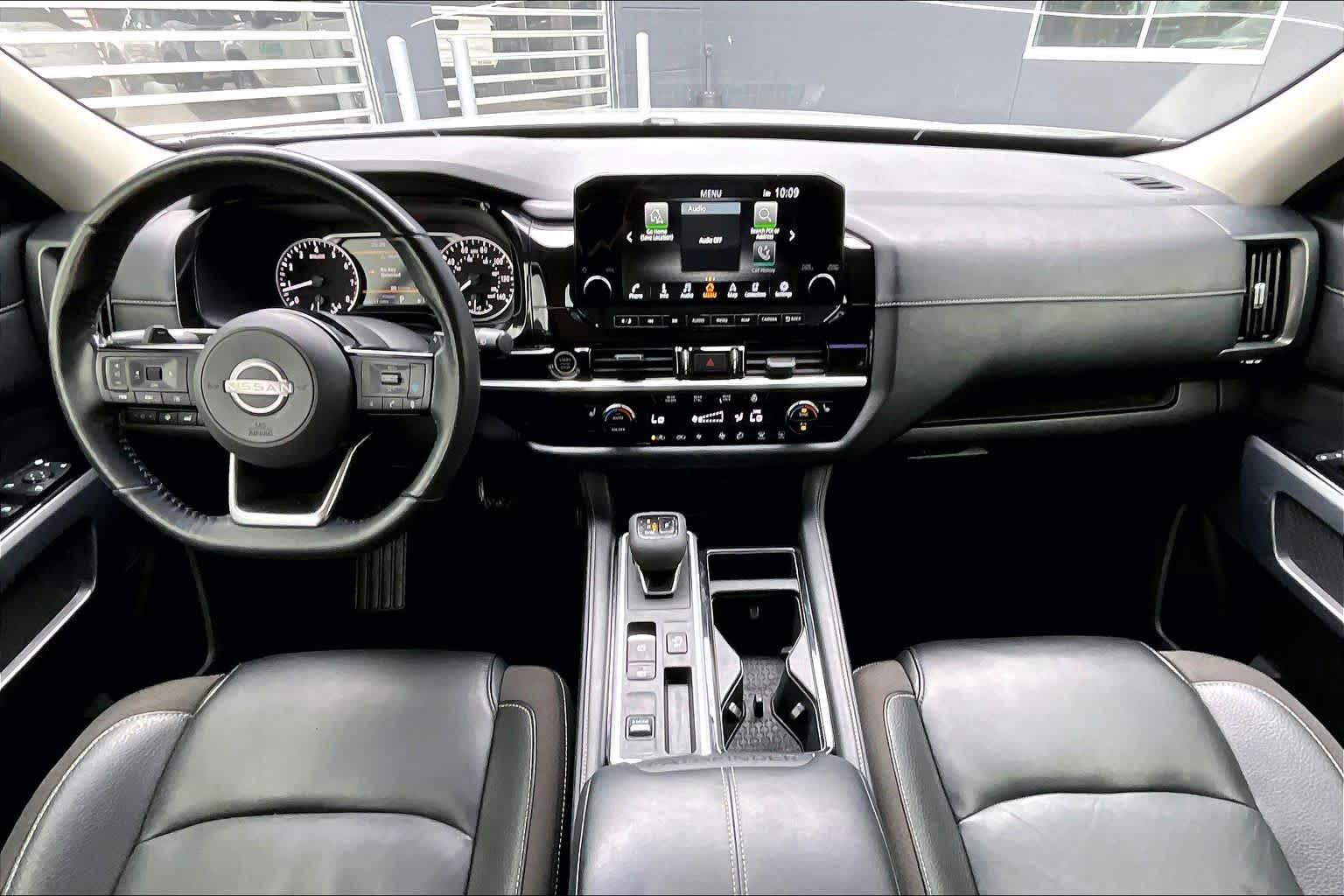 2023 Nissan Pathfinder SL Solid Gray/Super Black at Texan GMC Buick