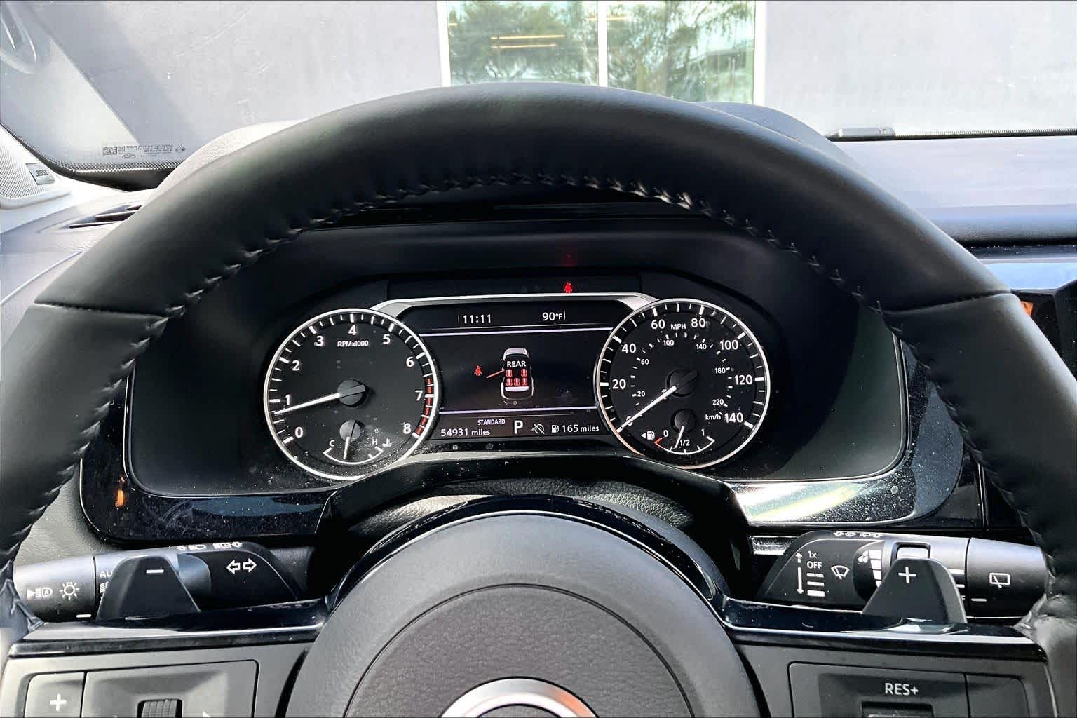 2024 Nissan Pathfinder SL Pearl White Tricoat at AutoNation USA Katy