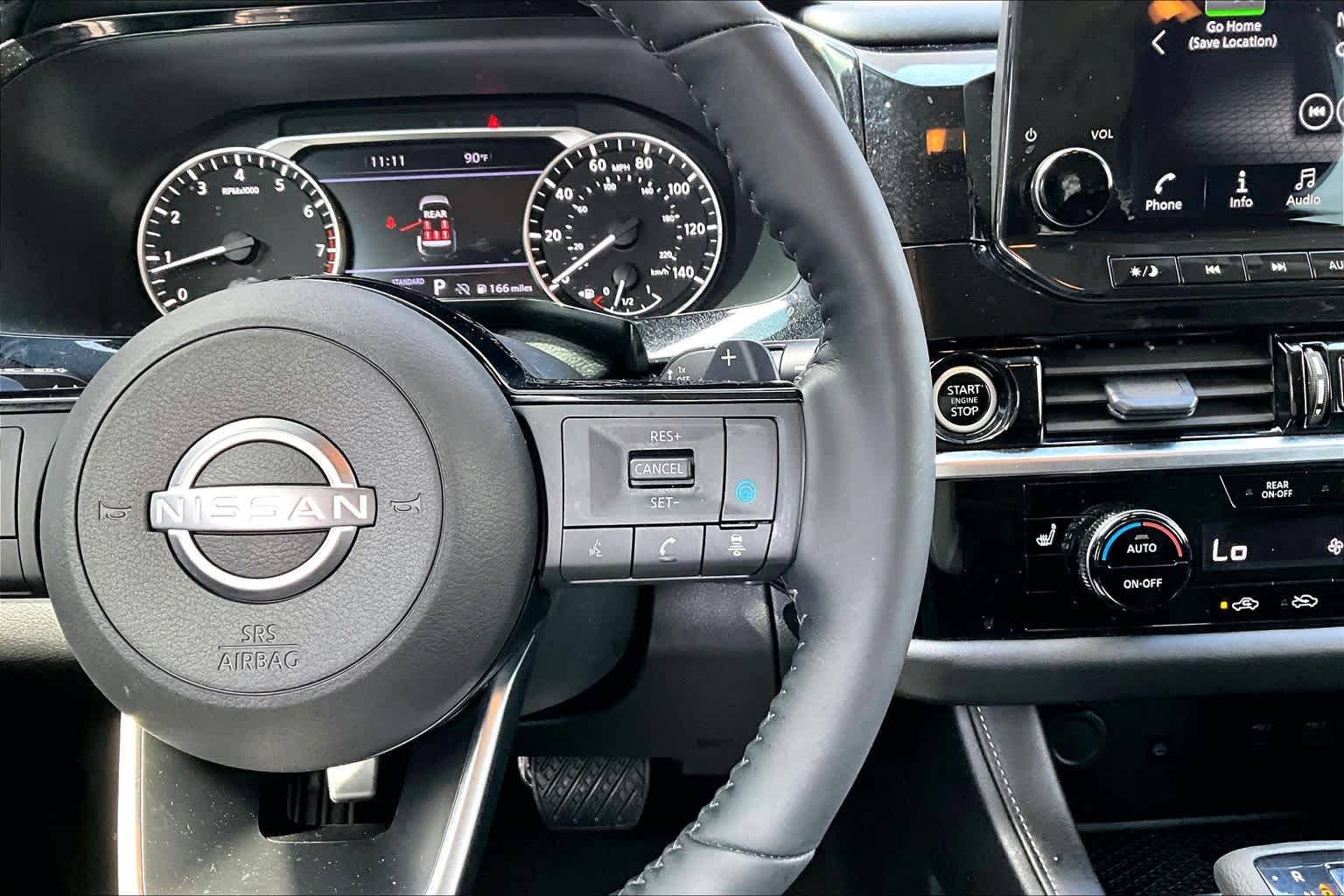 2024 Nissan Pathfinder SL Pearl White Tricoat at AutoNation USA Katy