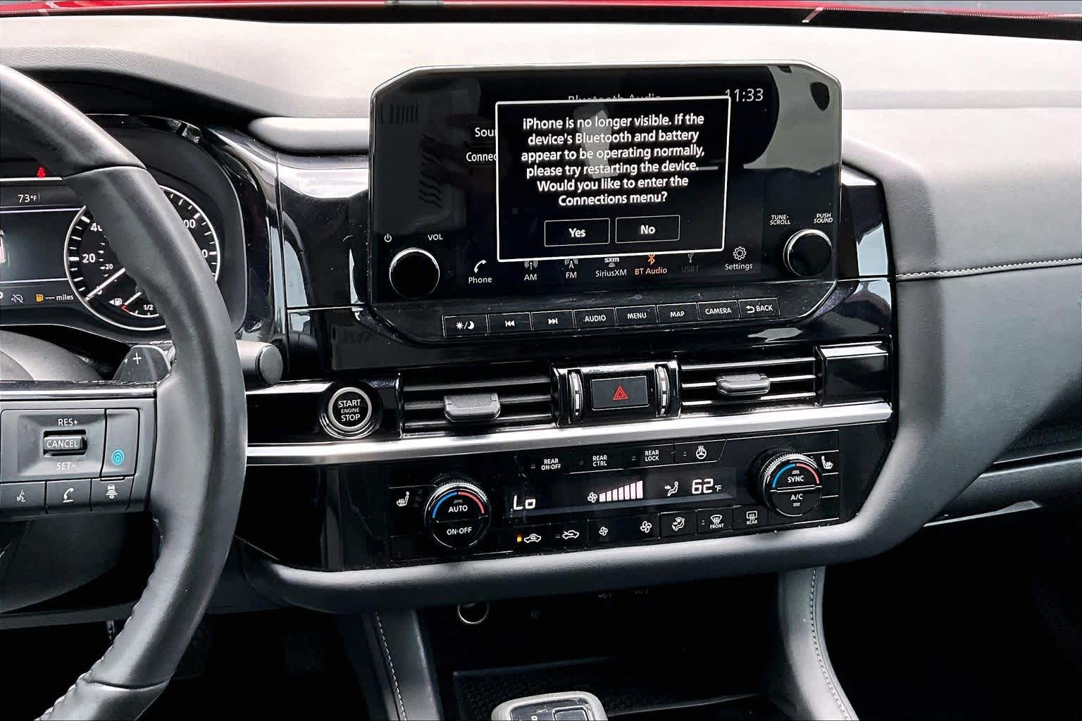 2023 Nissan Pathfinder SL Scarlet Ember Tintcoat at Davis Chevrolet