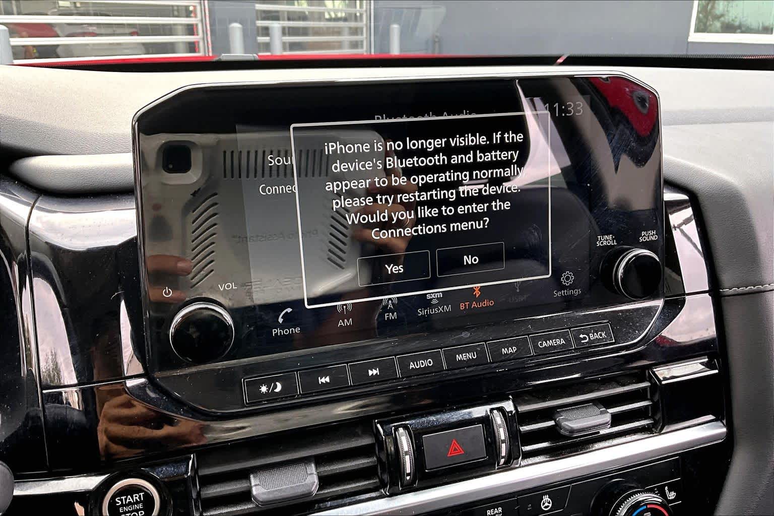 2023 Nissan Pathfinder SL Scarlet Ember Tintcoat at Davis Chevrolet