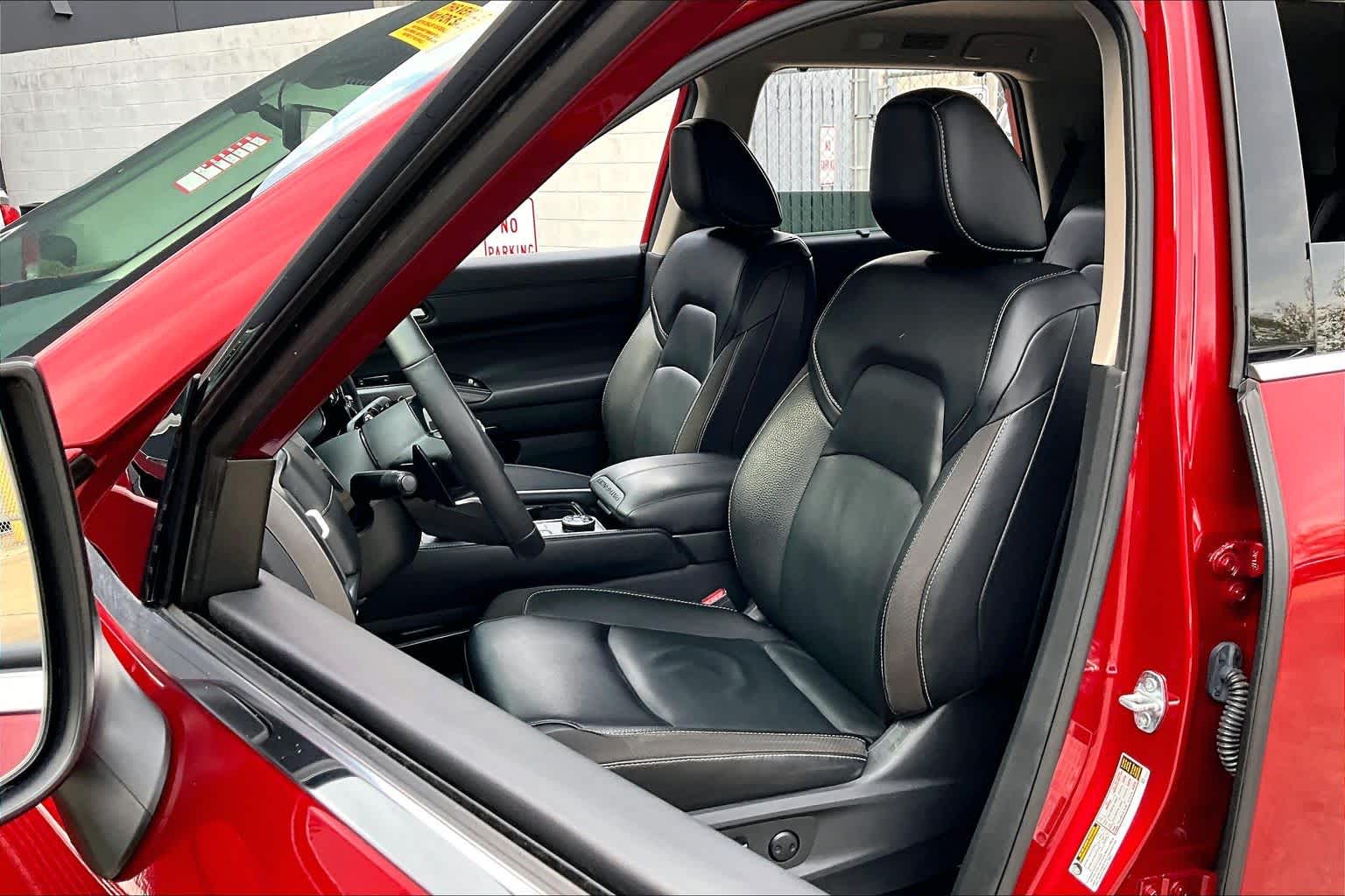 2023 Nissan Pathfinder SL Scarlet Ember Tintcoat at Davis Chevrolet