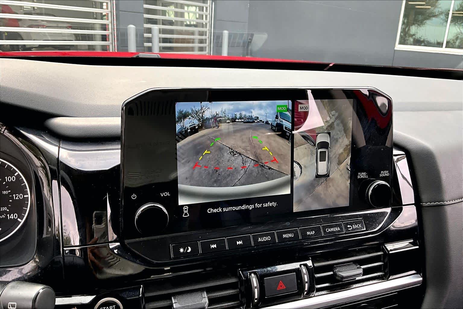 2023 Nissan Pathfinder SL Scarlet Ember Tintcoat at Davis Chevrolet