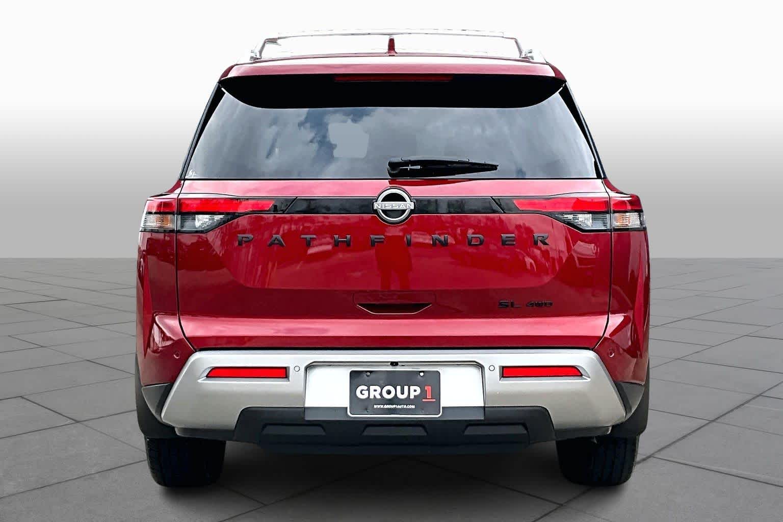 2023 Nissan Pathfinder SL Scarlet Ember Tintcoat at Davis Chevrolet