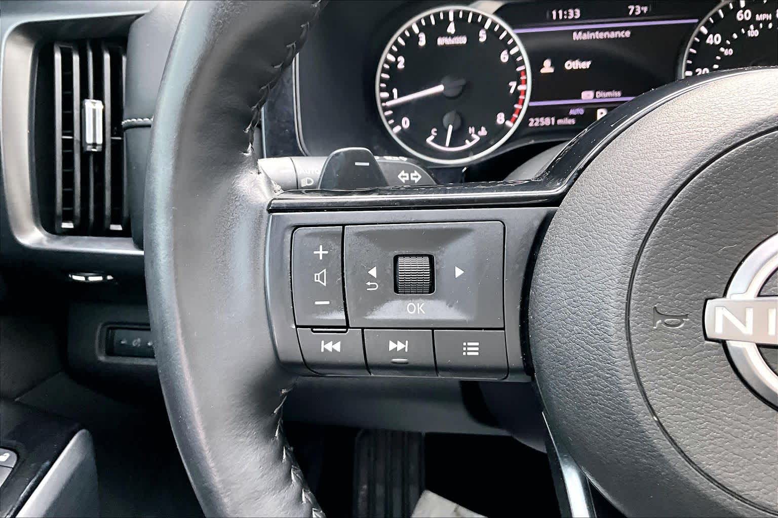 2023 Nissan Pathfinder SL Scarlet Ember Tintcoat at Davis Chevrolet