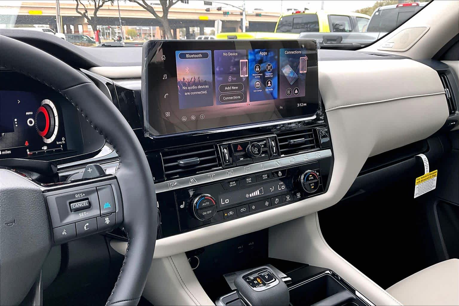 2026 Nissan Pathfinder SL Everest White Pearl Tricoat at Sterling McCall Nissan
