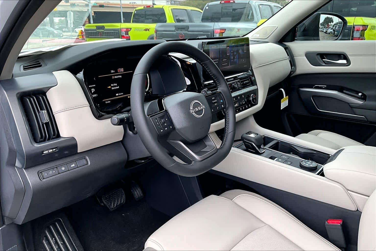 2026 Nissan Pathfinder SL Everest White Pearl Tricoat at Sterling McCall Nissan