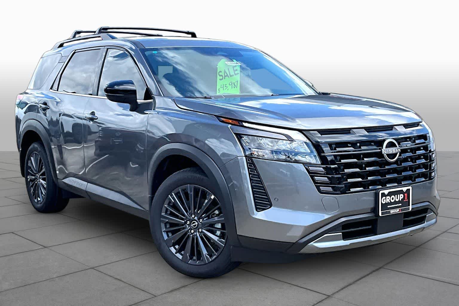 2026 Nissan Pathfinder SL Gun Metallic at Sterling McCall Nissan