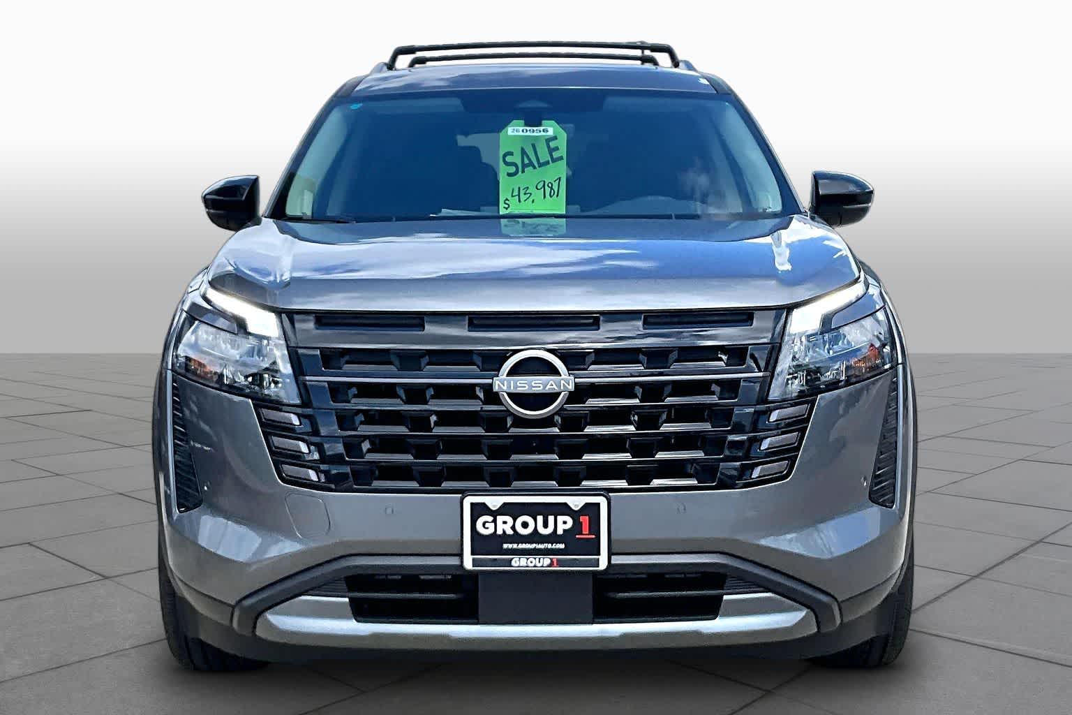 2026 Nissan Pathfinder SL Gun Metallic at Sterling McCall Nissan
