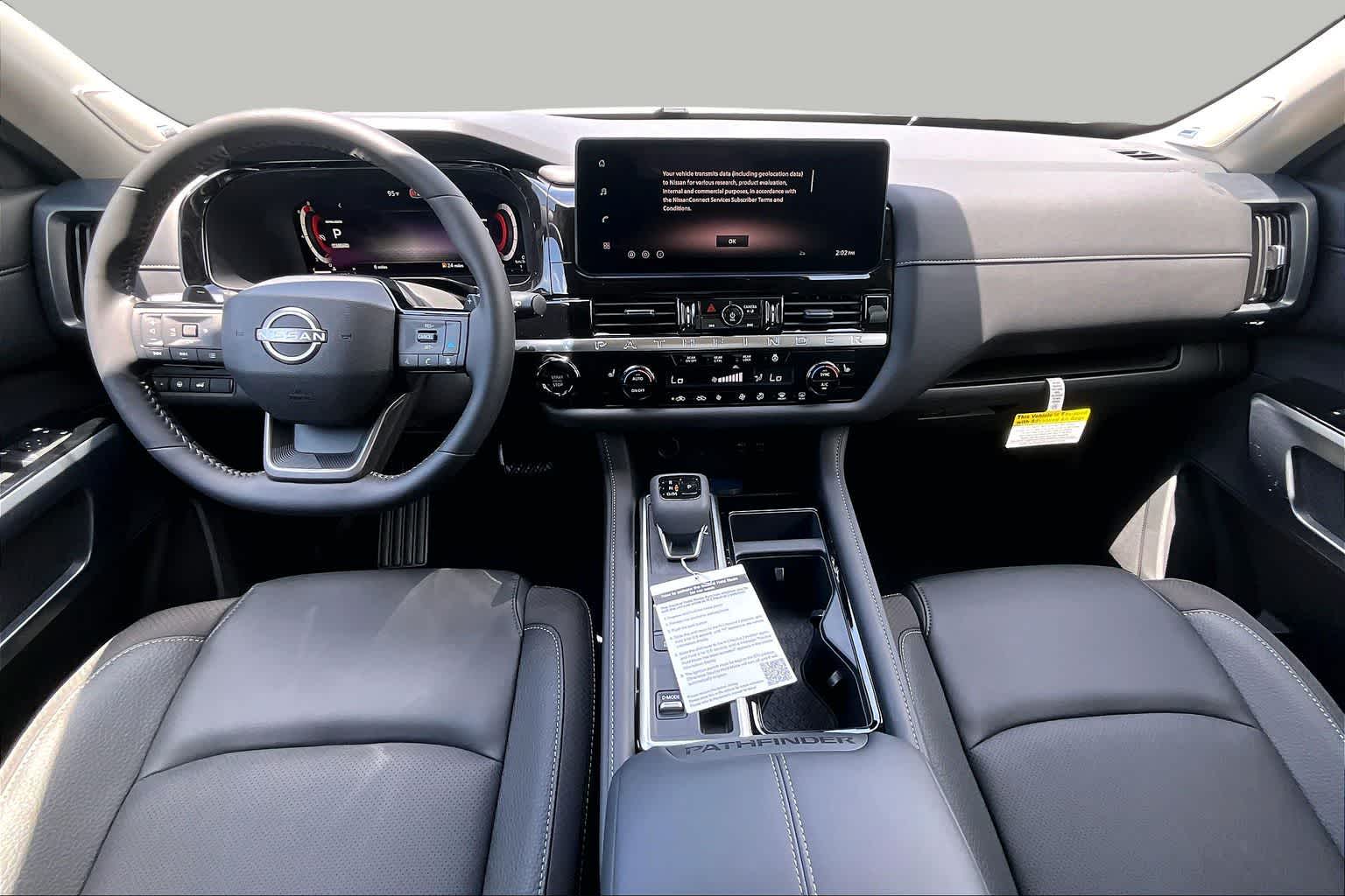 2026 Nissan Pathfinder SL Everest White Pearl Tricoat at Mac Haik Ford