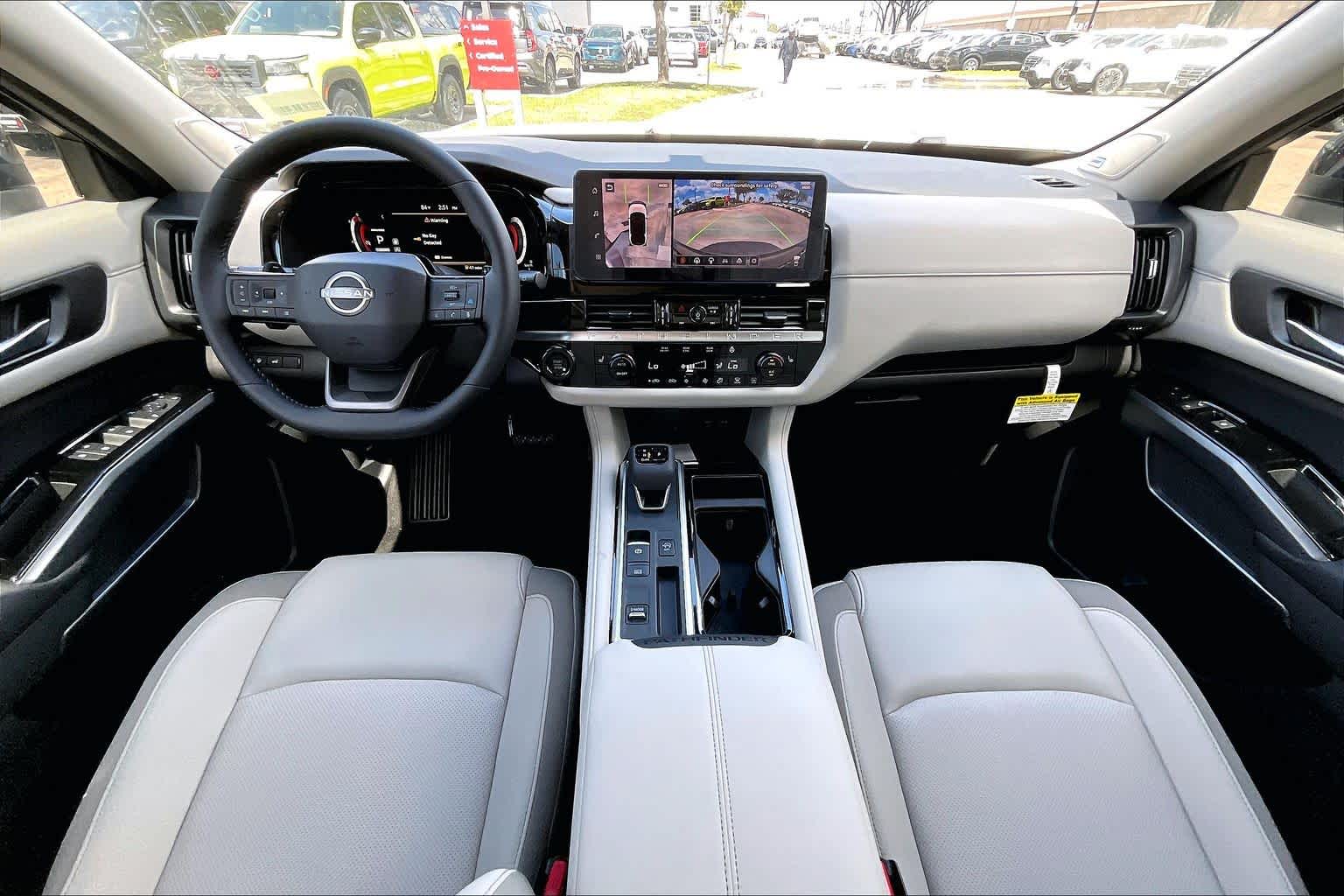 2026 Nissan Pathfinder SL Everest White Pearl Tricoat at Sterling McCall Nissan