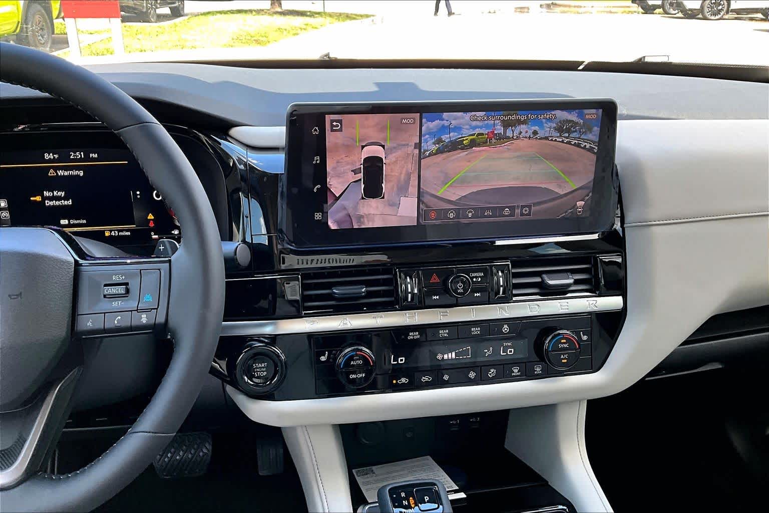 2026 Nissan Pathfinder SL Everest White Pearl Tricoat at Sterling McCall Nissan
