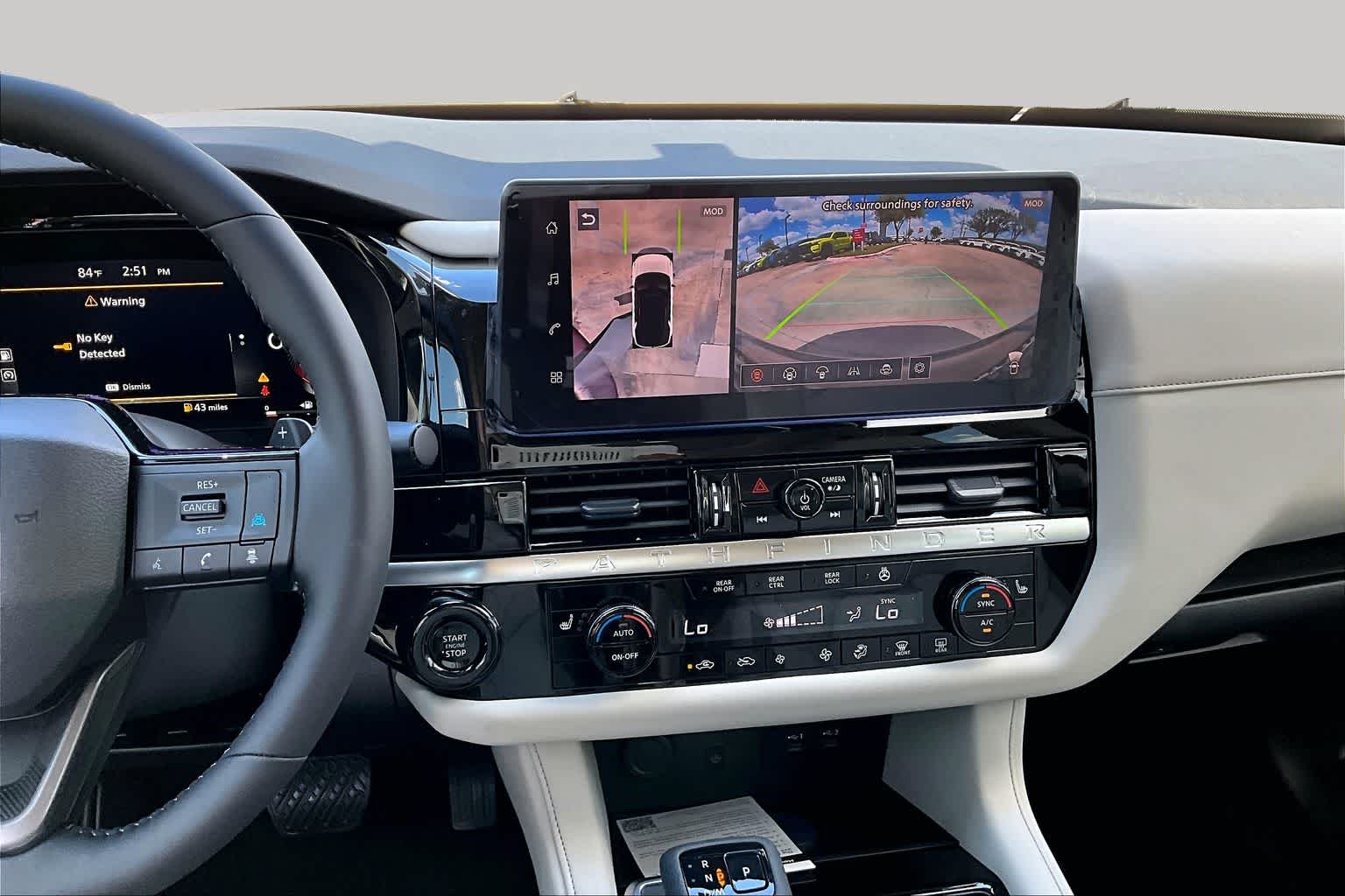 2026 Nissan Pathfinder SL Everest White Pearl Tricoat at Sterling McCall Nissan