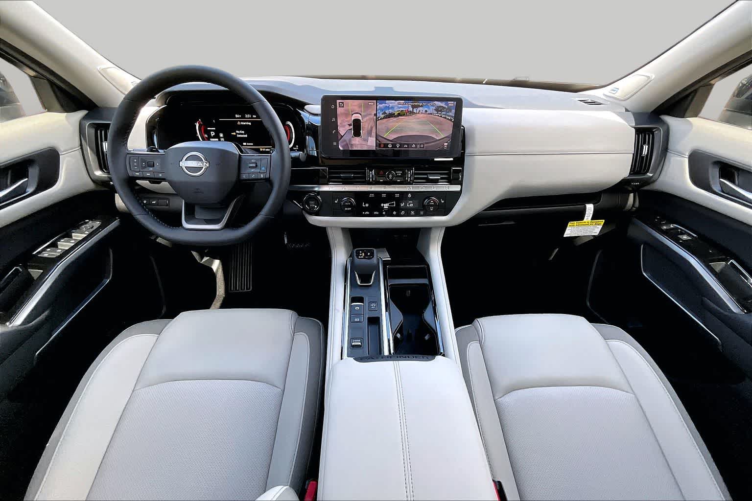 2026 Nissan Pathfinder SL Everest White Pearl Tricoat at Sterling McCall Nissan