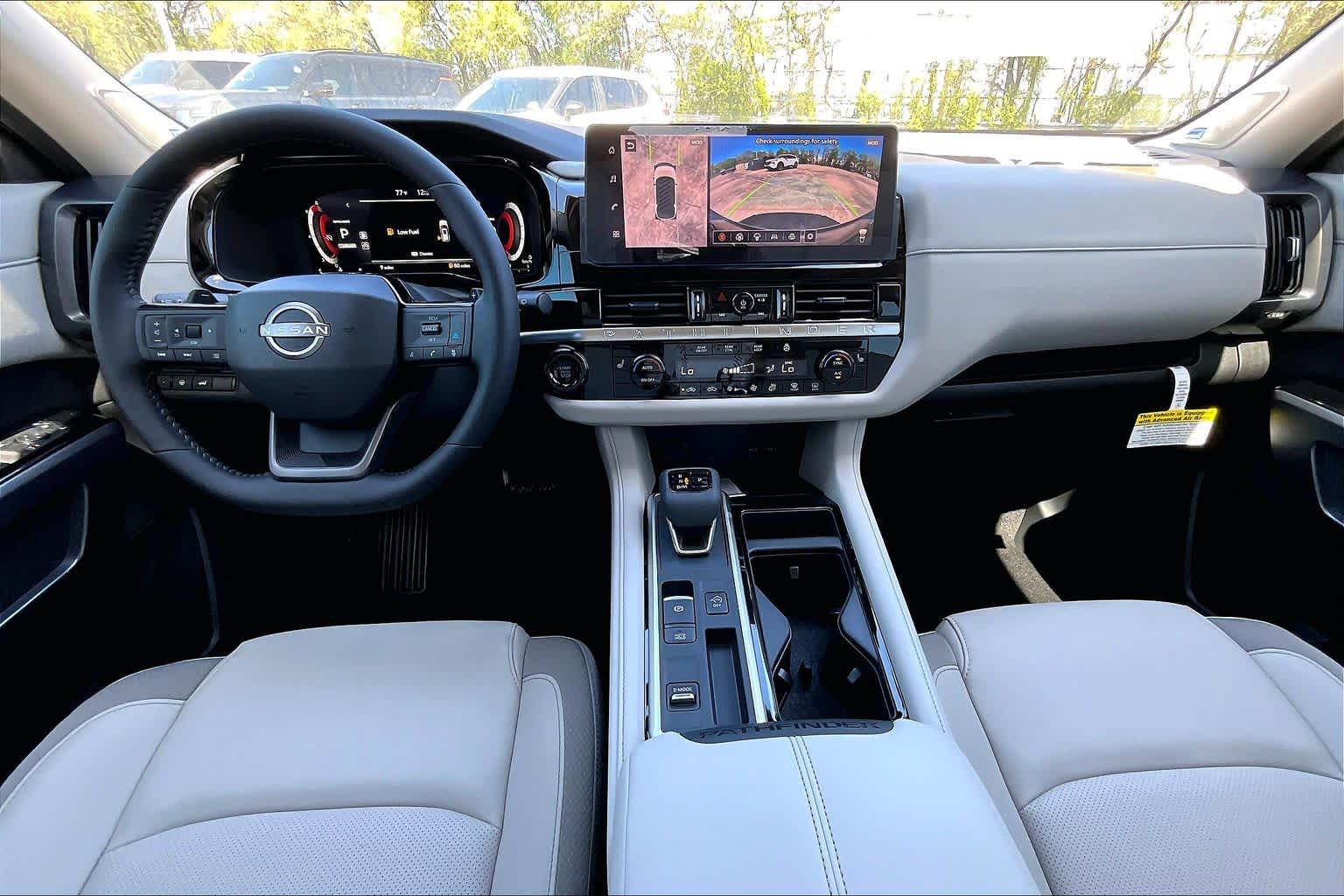 2026 Nissan Pathfinder SL Everest White Pearl Tricoat at Sterling McCall Nissan