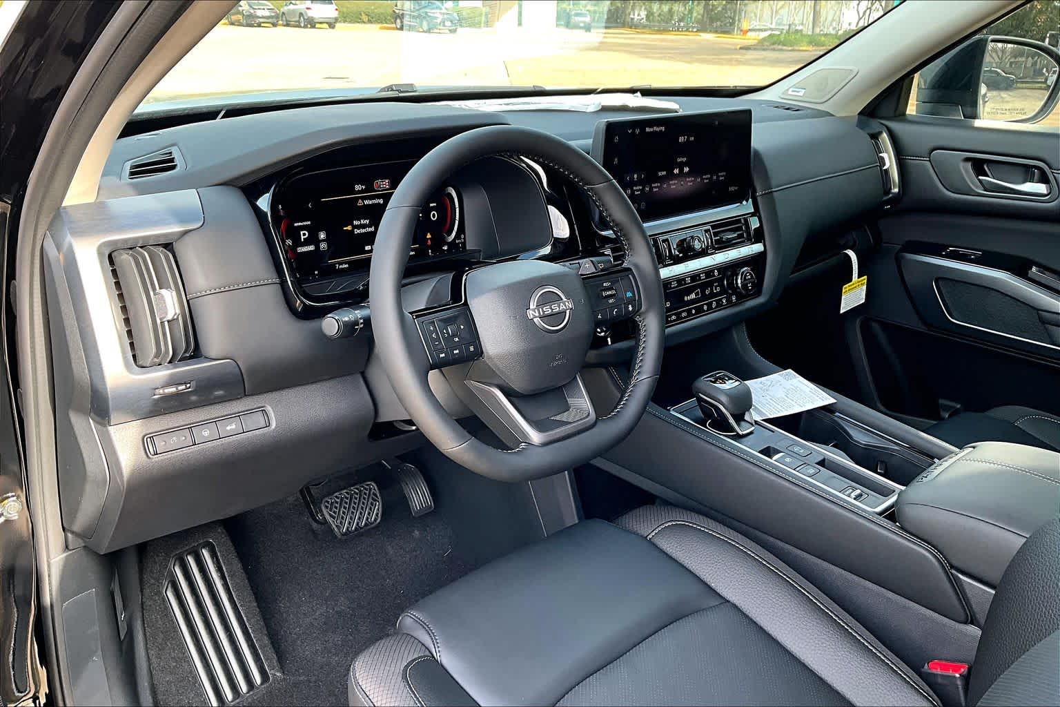 2026 Nissan Pathfinder SL Super Black at Sterling McCall Nissan