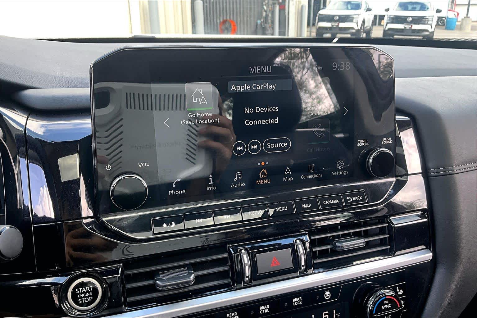 2024 Nissan Pathfinder Platinum Pearl White Tricoat/Super Black at Honda of Clear Lake
