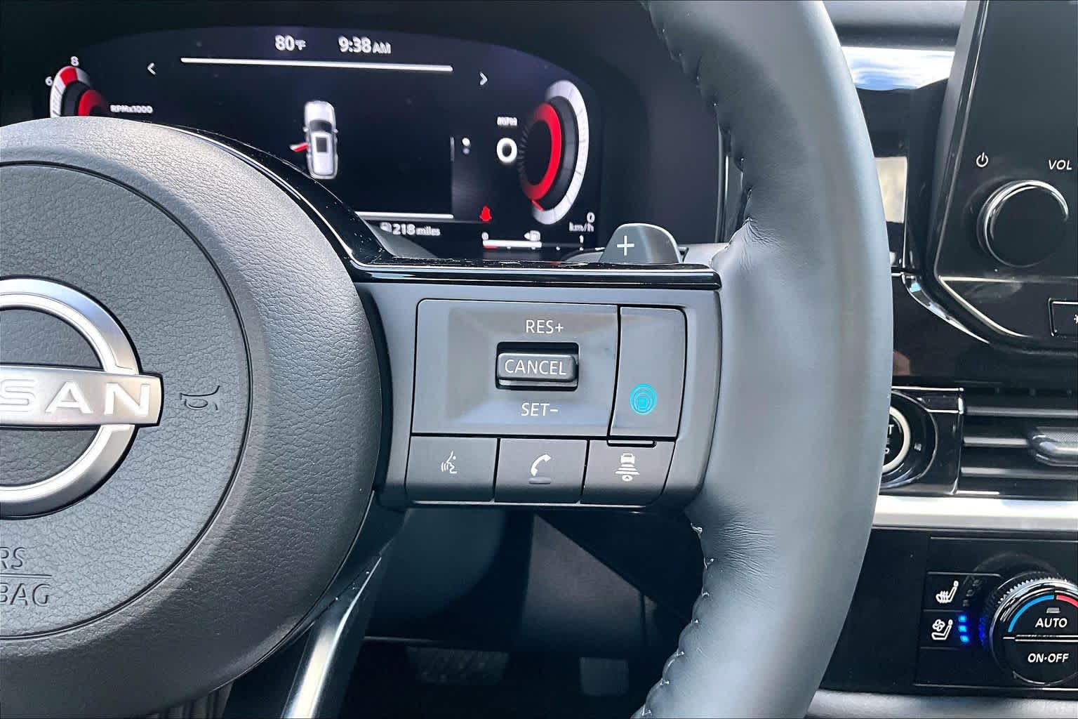 2024 Nissan Pathfinder Platinum Pearl White Tricoat/Super Black at Honda of Clear Lake
