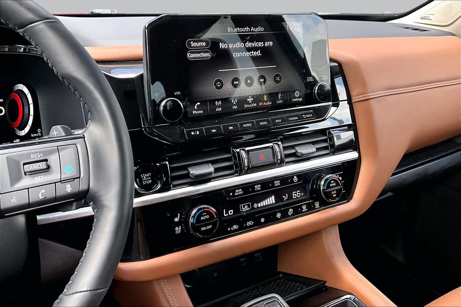 2025 Nissan Pathfinder Platinum Scarlet Ember Tintcoat at Sterling McCall Nissan