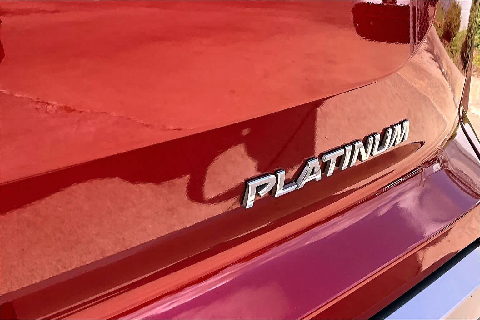 2025 Nissan Pathfinder Platinum Scarlet Ember Tintcoat at Sterling McCall Nissan