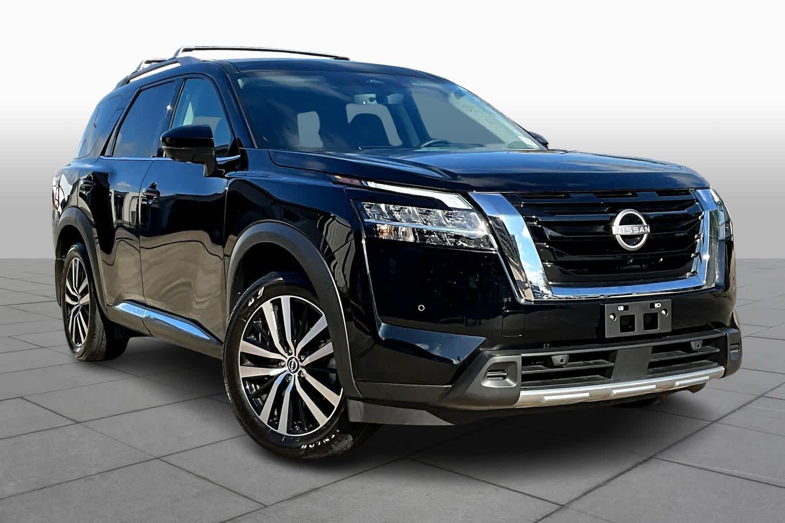 2024 Nissan Pathfinder Platinum Super Black at Tomball Ford