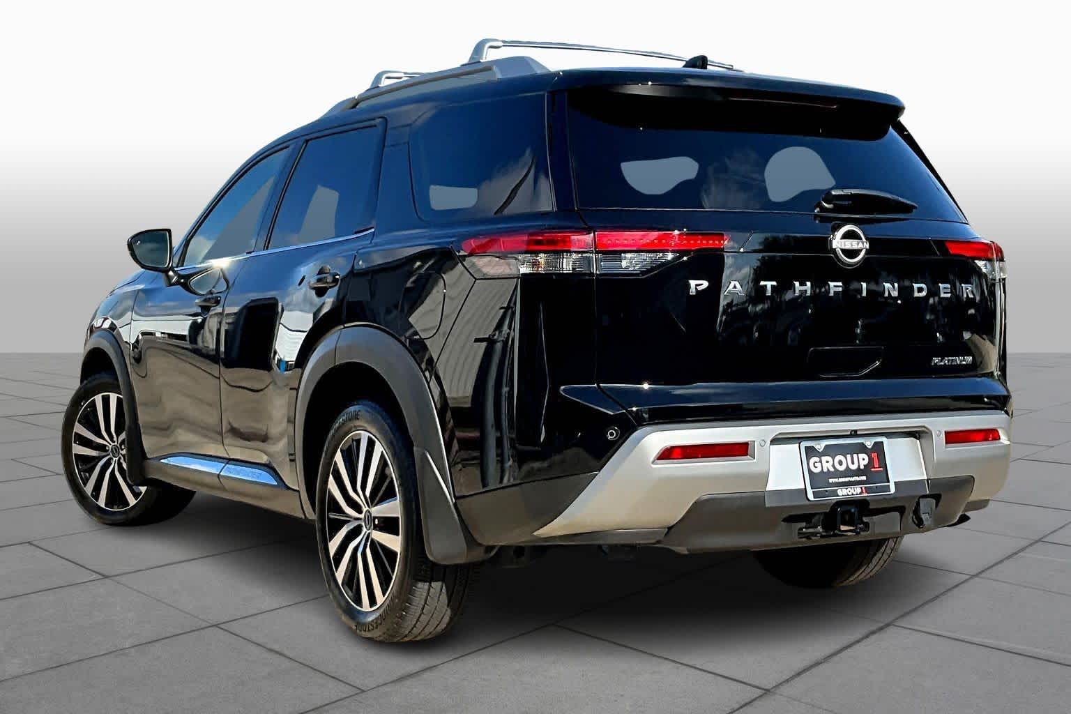 2024 Nissan Pathfinder Platinum Super Black at Tomball Ford