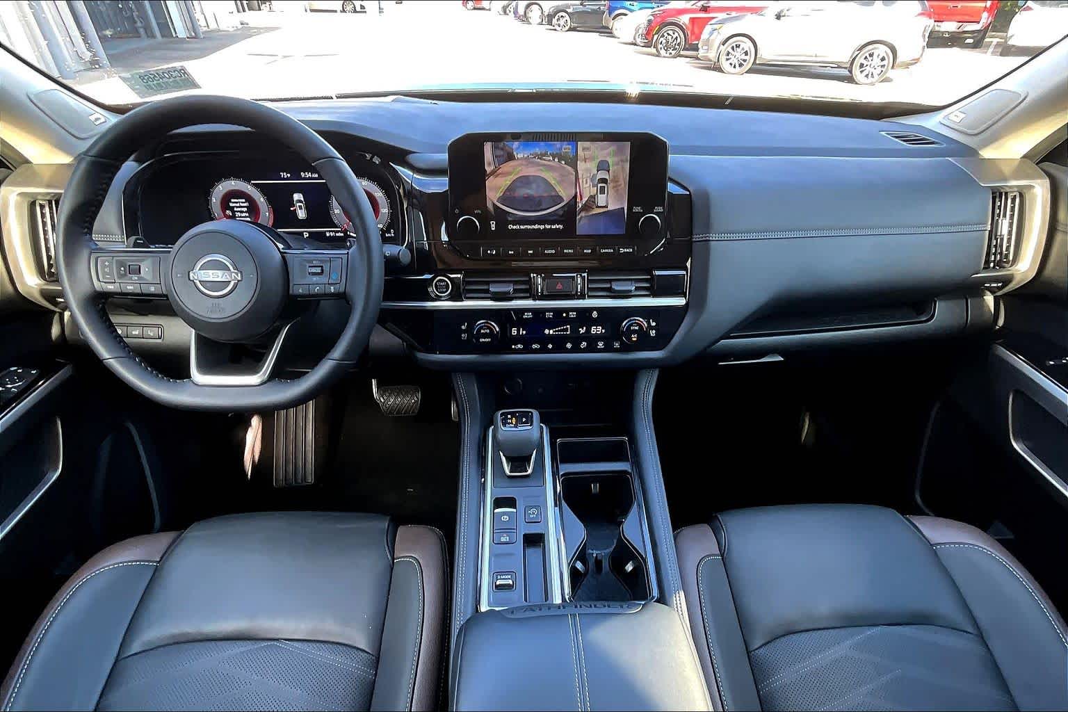 2024 Nissan Pathfinder Platinum Super Black at Tomball Ford