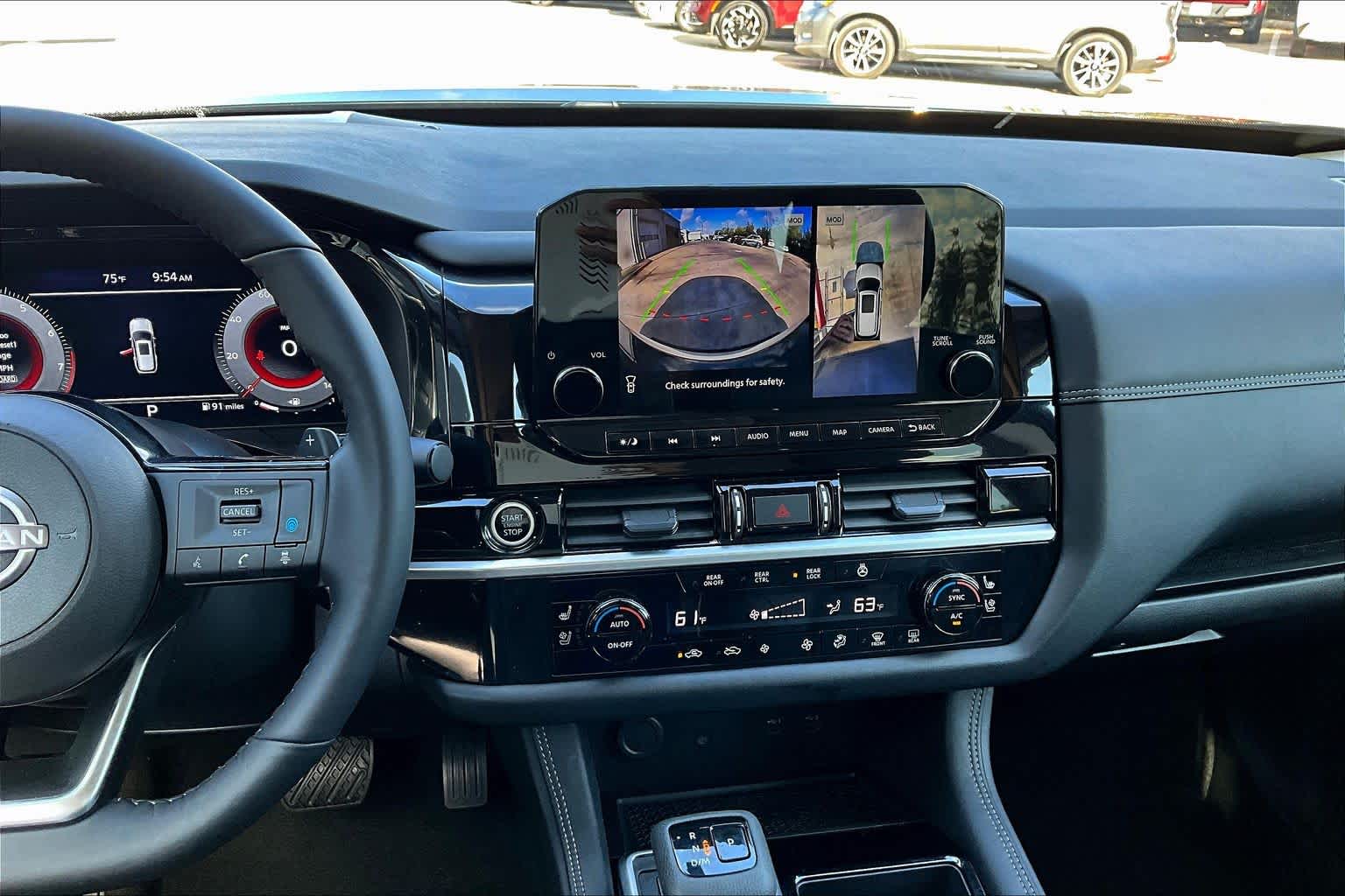 2024 Nissan Pathfinder Platinum Super Black at Tomball Ford