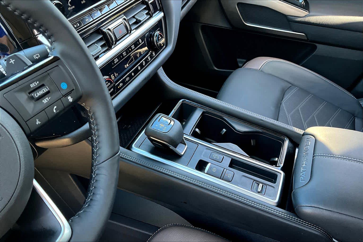 2024 Nissan Pathfinder Platinum Super Black at Tomball Ford