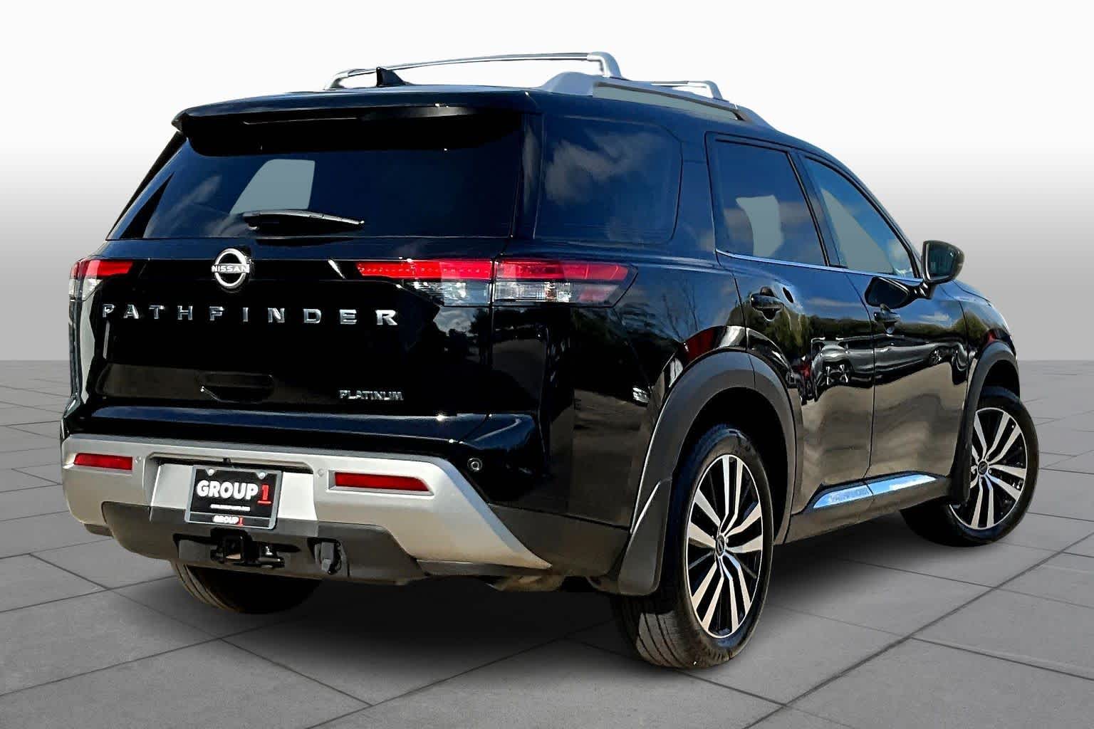 2024 Nissan Pathfinder Platinum Super Black at Tomball Ford