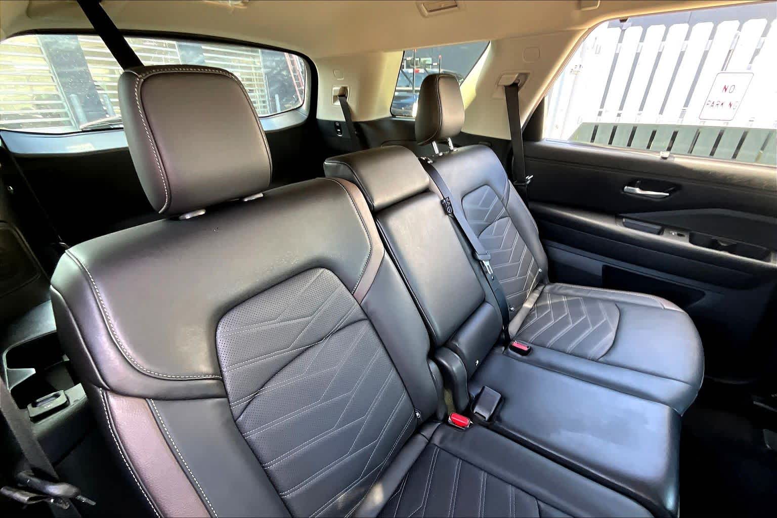 2024 Nissan Pathfinder Platinum Super Black at Tomball Ford