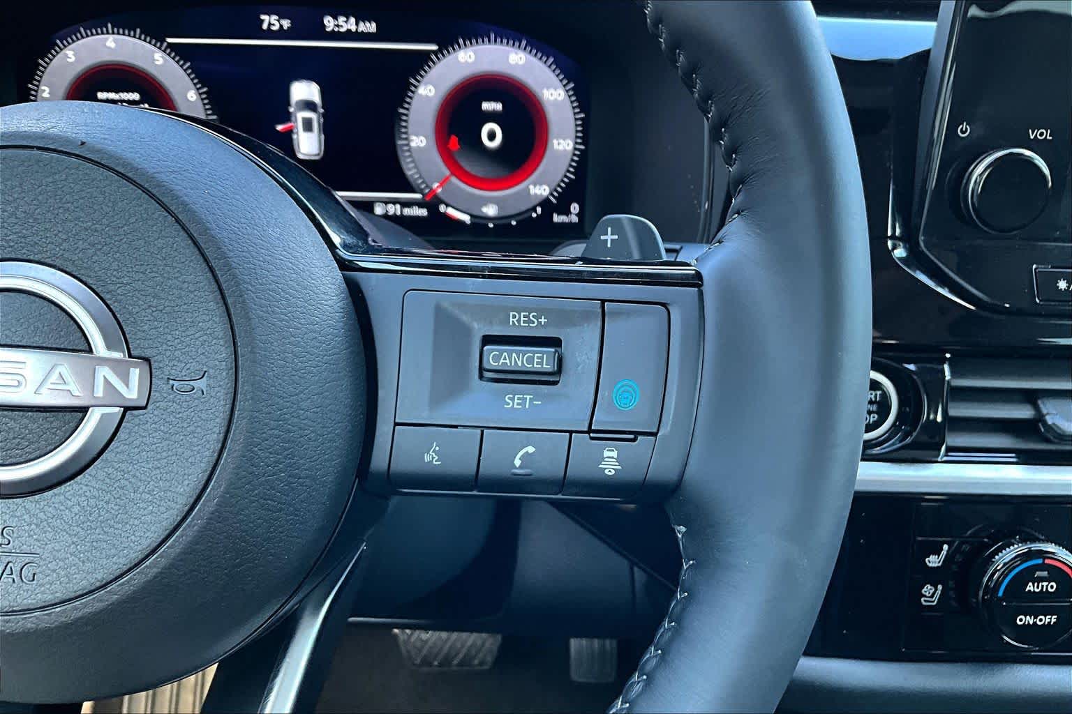 2024 Nissan Pathfinder Platinum Super Black at Tomball Ford