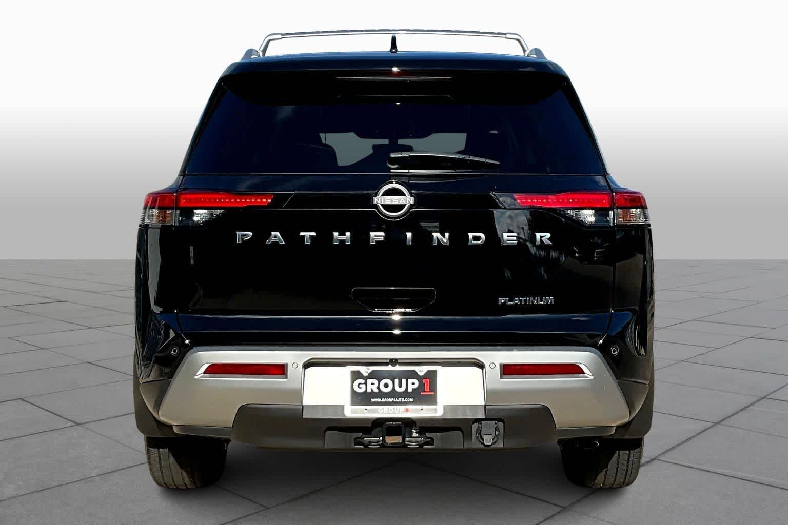2024 Nissan Pathfinder Platinum Super Black at Tomball Ford