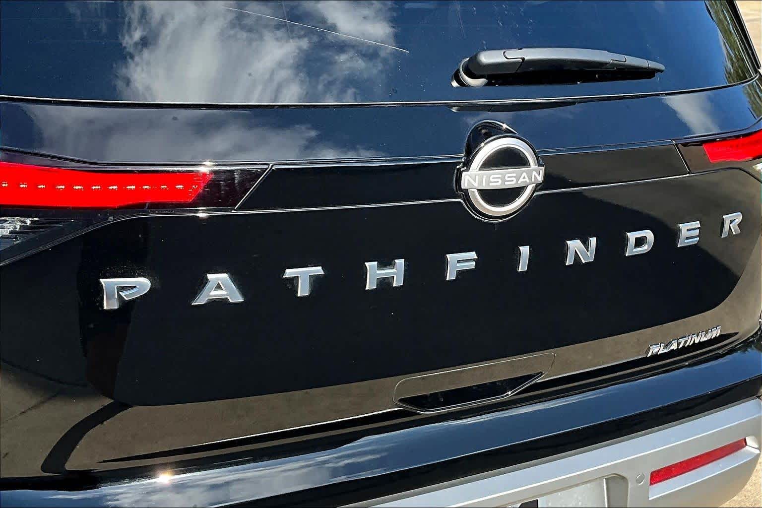 2024 Nissan Pathfinder Platinum Super Black at Tomball Ford