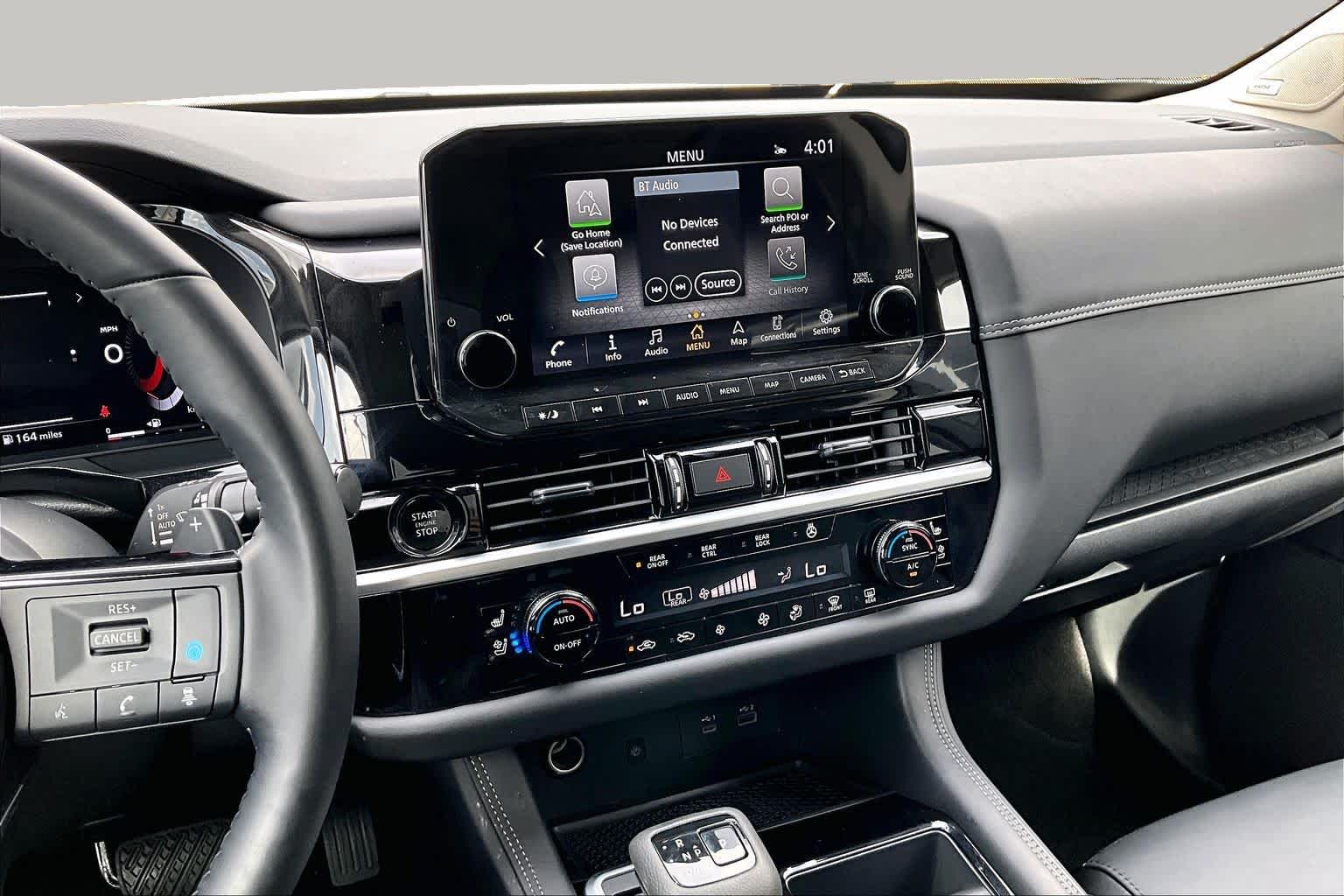 2025 Nissan Pathfinder Platinum Brilliant Silver Metallic at Sterling McCall Nissan