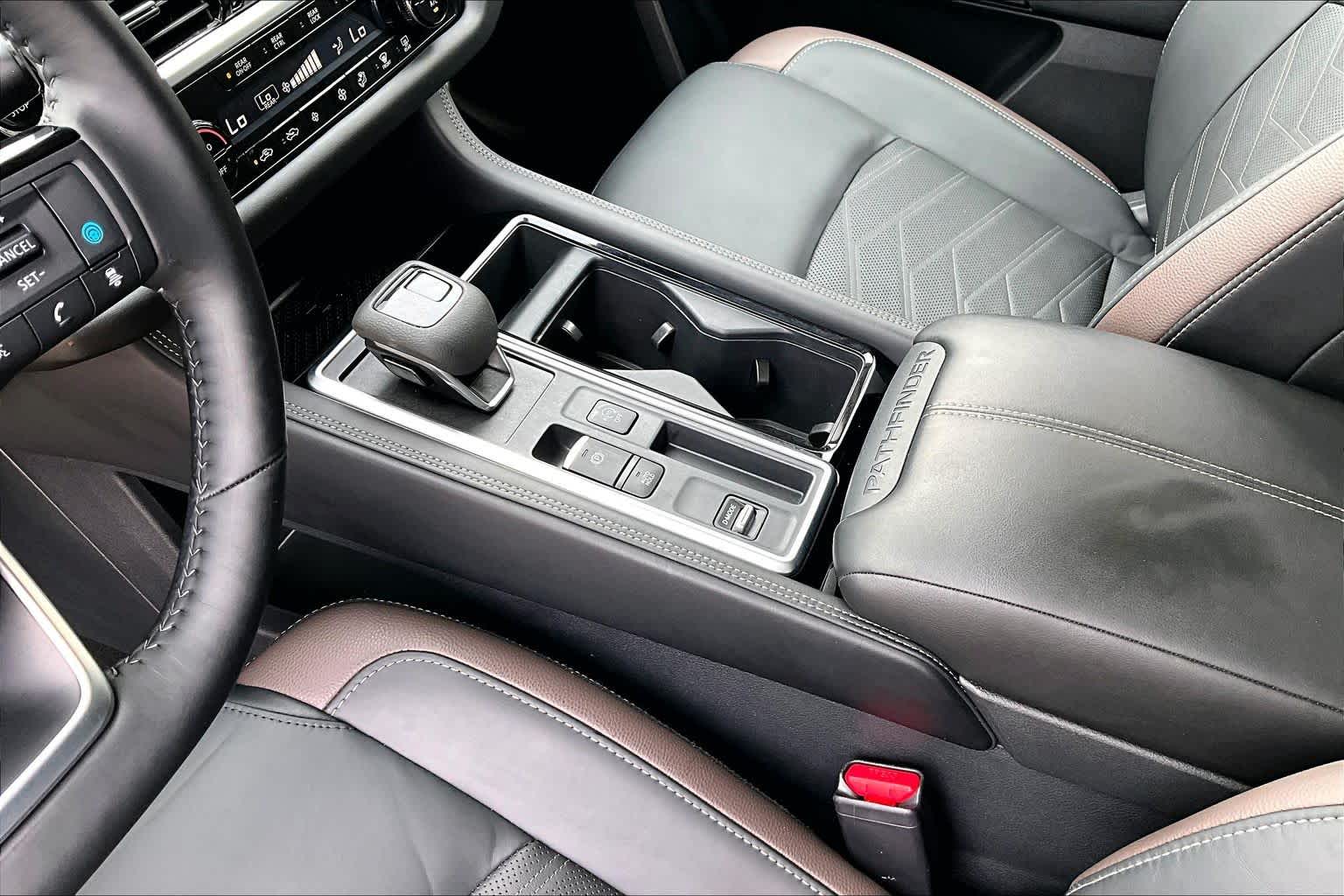 2025 Nissan Pathfinder Platinum Brilliant Silver Metallic at Sterling McCall Nissan
