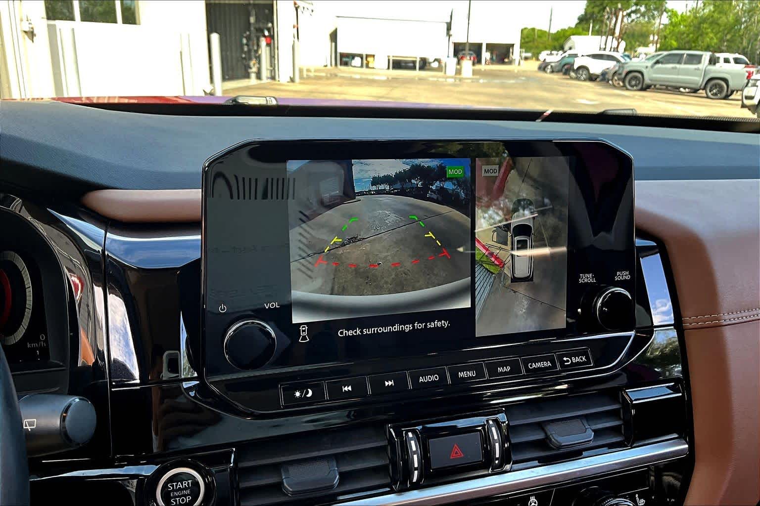 2023 Nissan Pathfinder Platinum Scarlet Ember Tintcoat at Lexus Southwest Houston