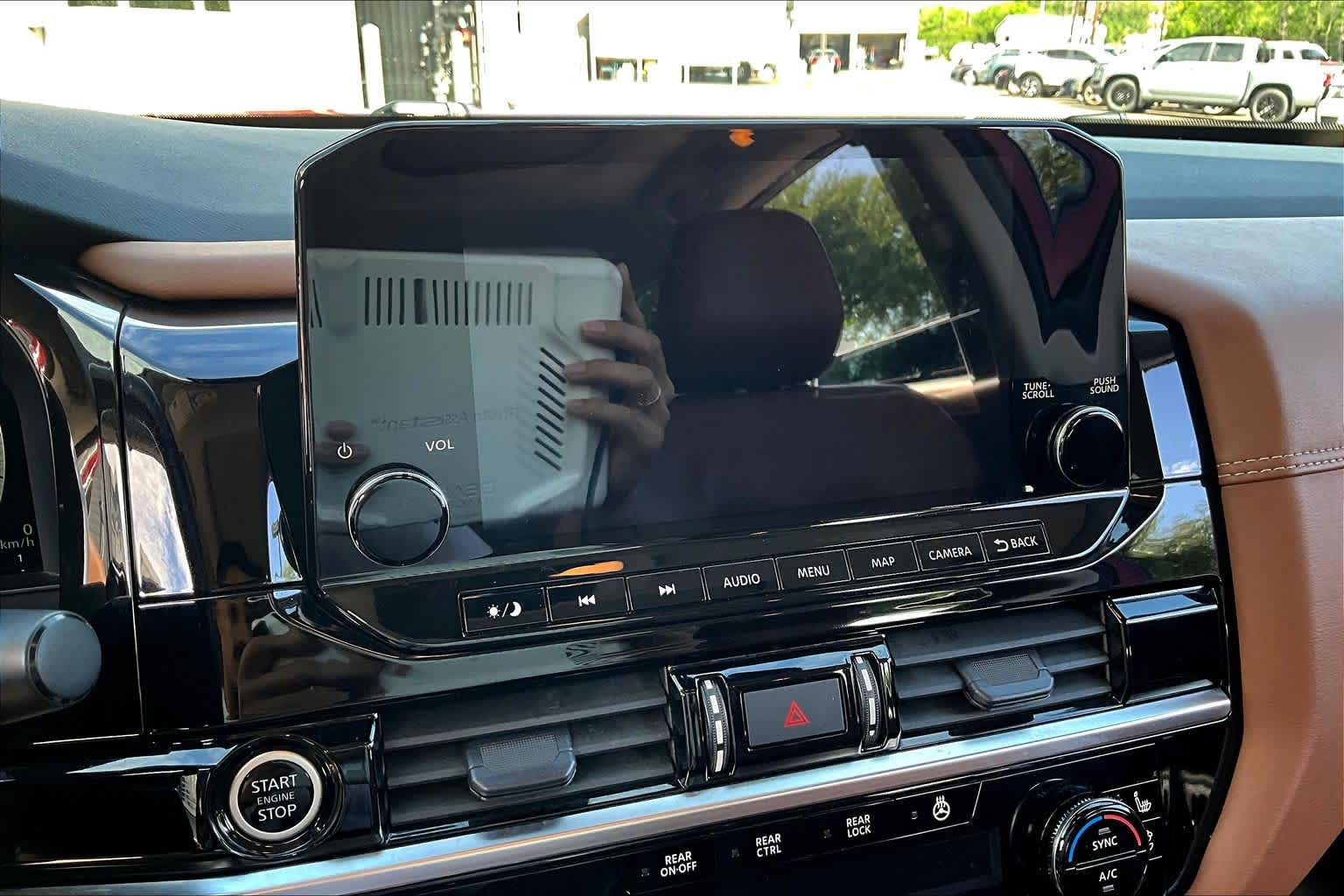 2023 Nissan Pathfinder Platinum Scarlet Ember Tintcoat at Lexus Southwest Houston