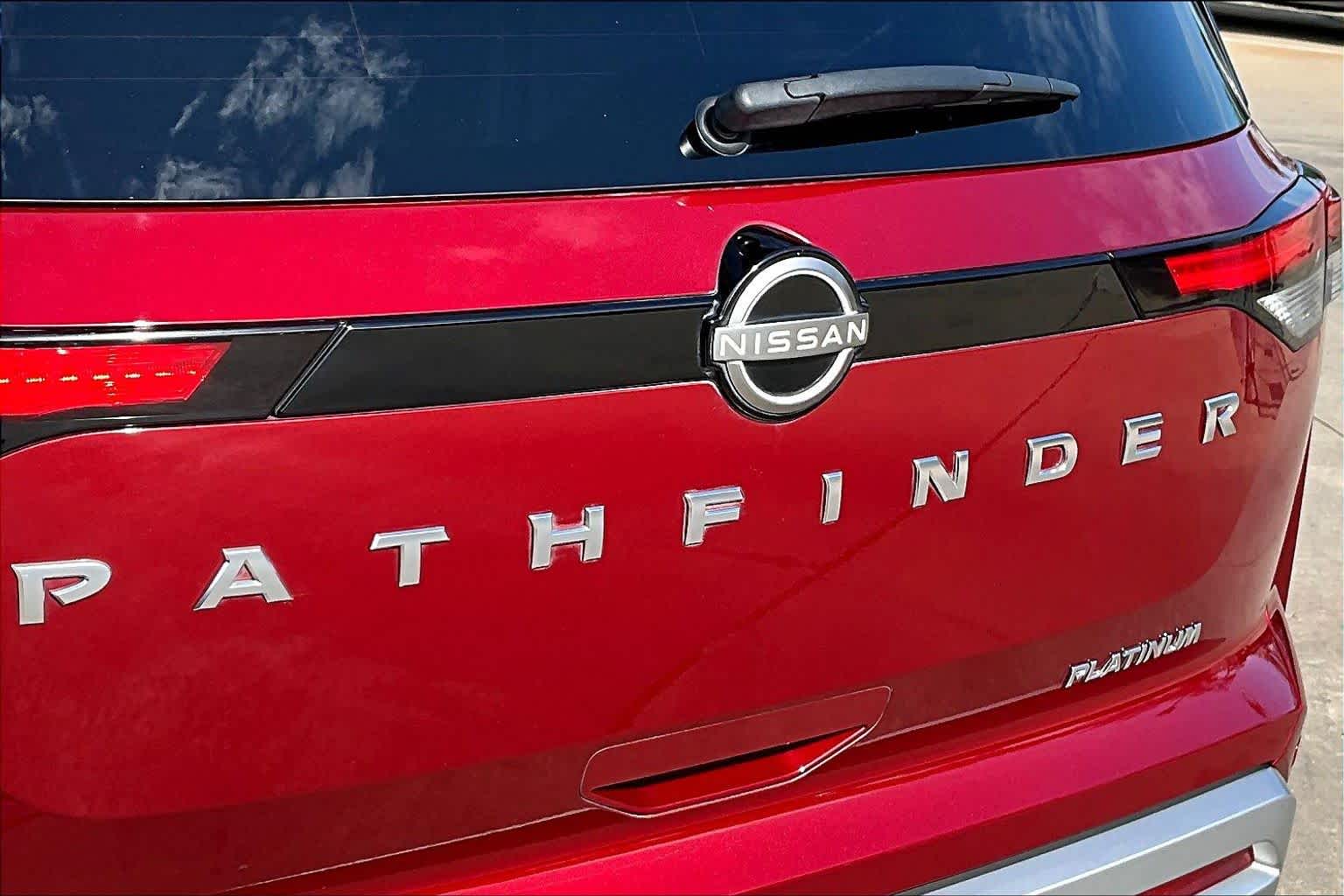 2023 Nissan Pathfinder Platinum Scarlet Ember Tintcoat at Lexus Southwest Houston