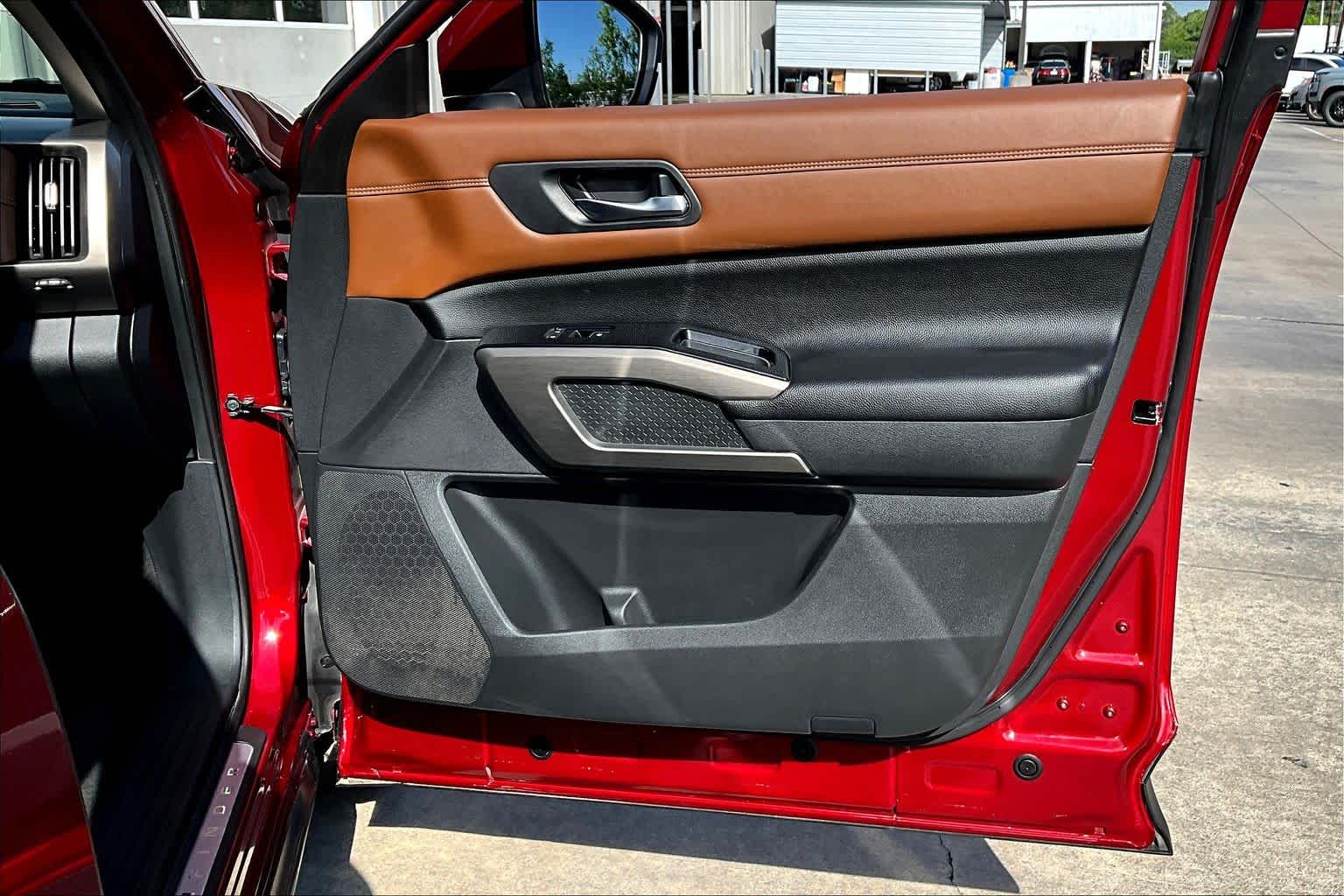2023 Nissan Pathfinder Platinum Scarlet Ember Tintcoat at Lexus Southwest Houston