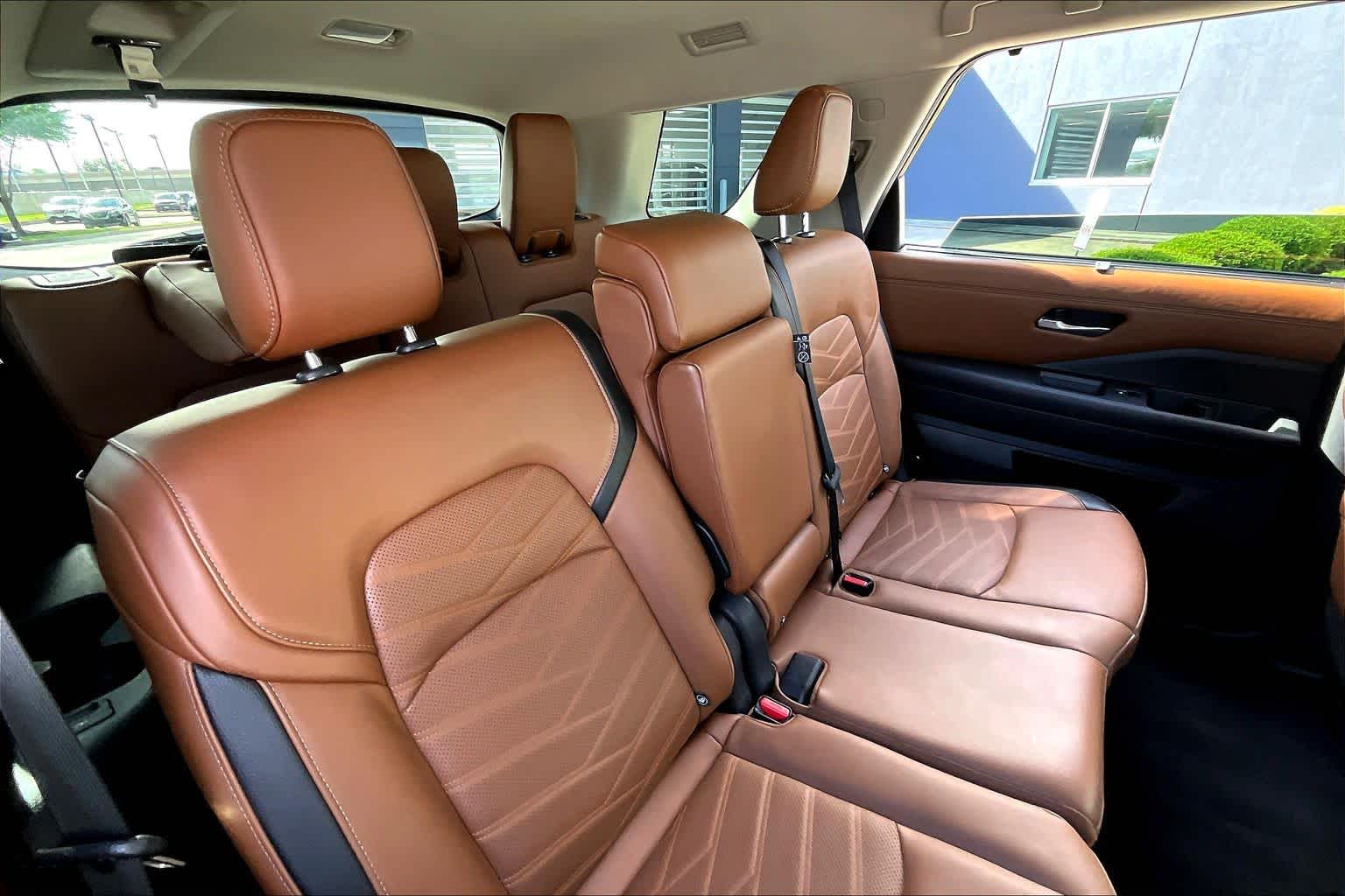 2023 Nissan Pathfinder Platinum Scarlet Ember Tintcoat at Lexus Southwest Houston