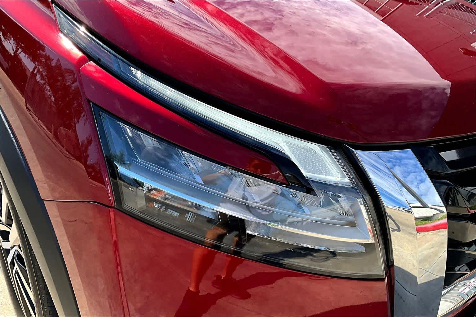 2023 Nissan Pathfinder Platinum Scarlet Ember Tintcoat at Lexus Southwest Houston