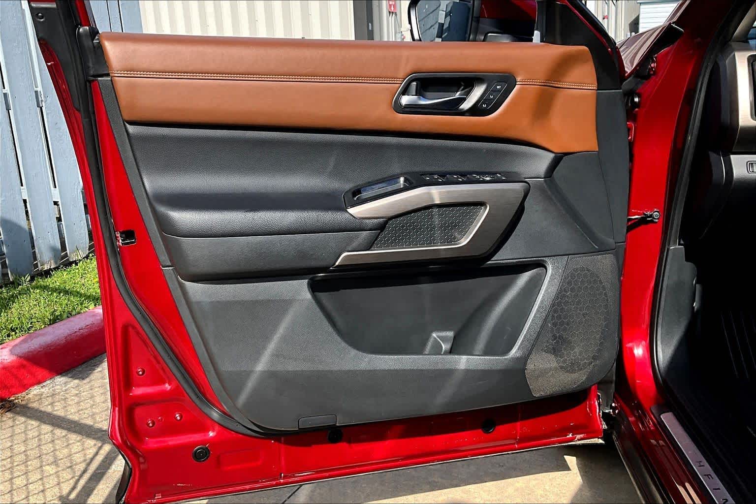 2023 Nissan Pathfinder Platinum Scarlet Ember Tintcoat at Lexus Southwest Houston