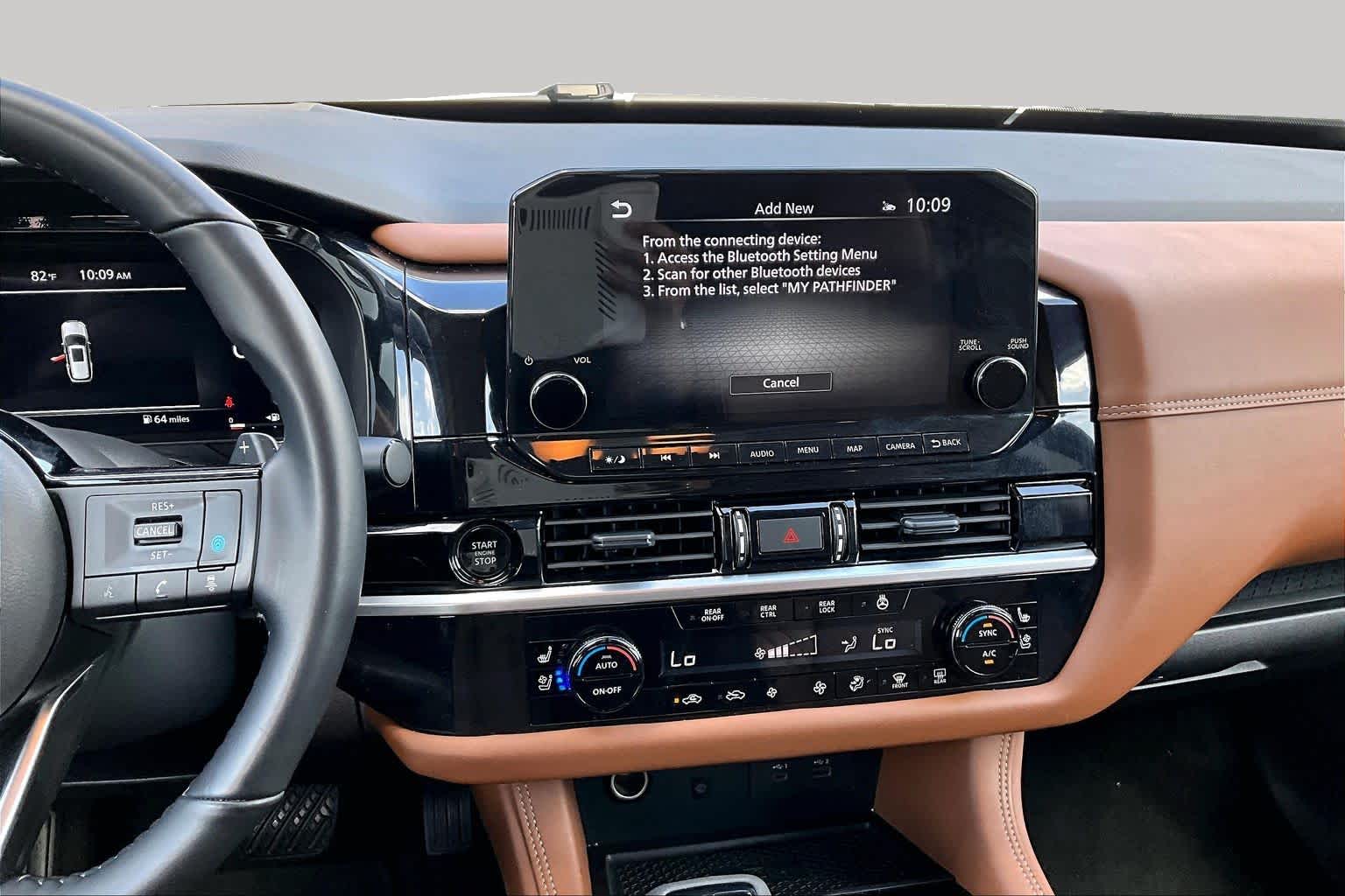 2025 Nissan Pathfinder Platinum Everest White Pearl Tricoat at Sterling McCall Nissan