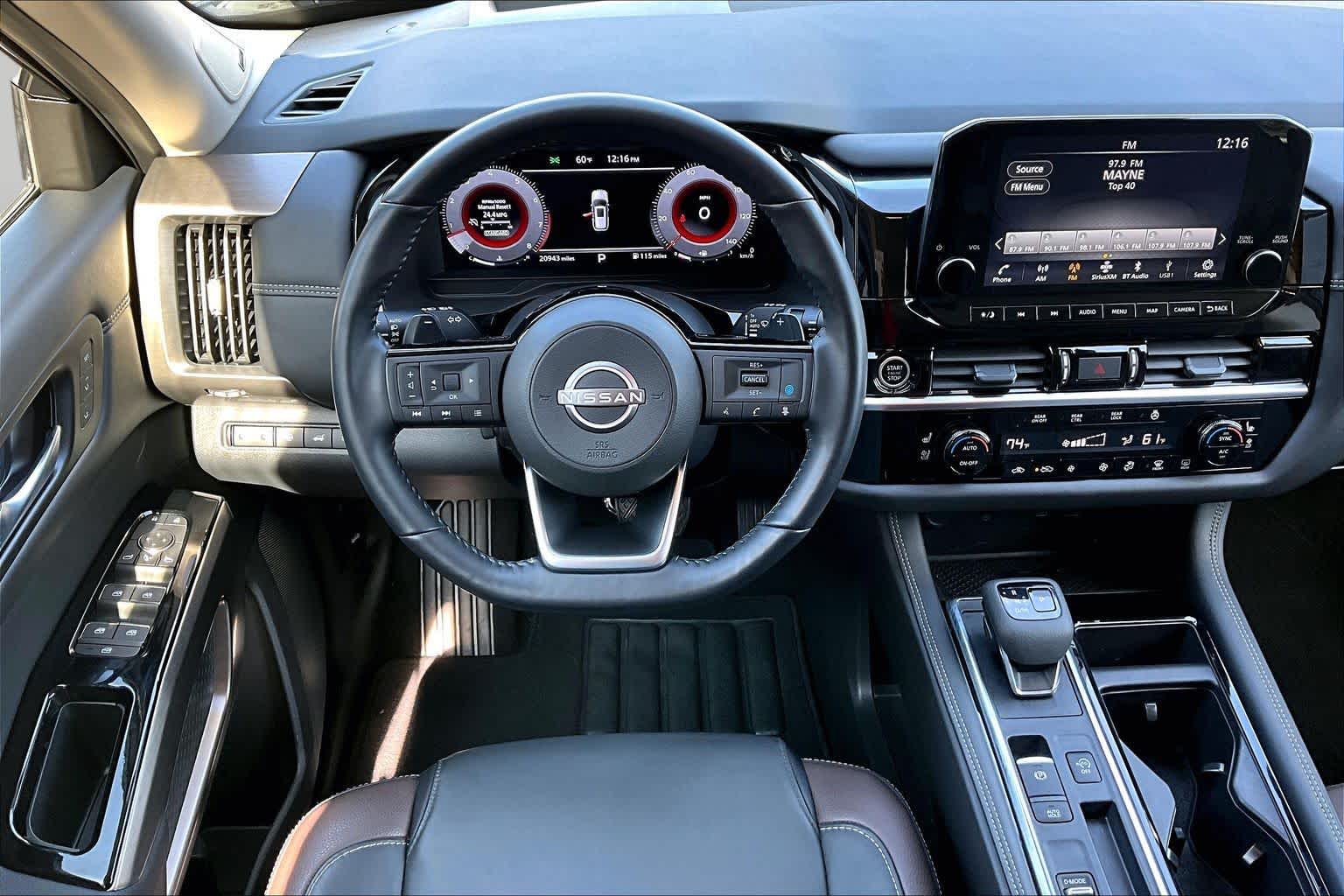 2024 Nissan Pathfinder Platinum Super Black at Group 1 Toyota Southwest